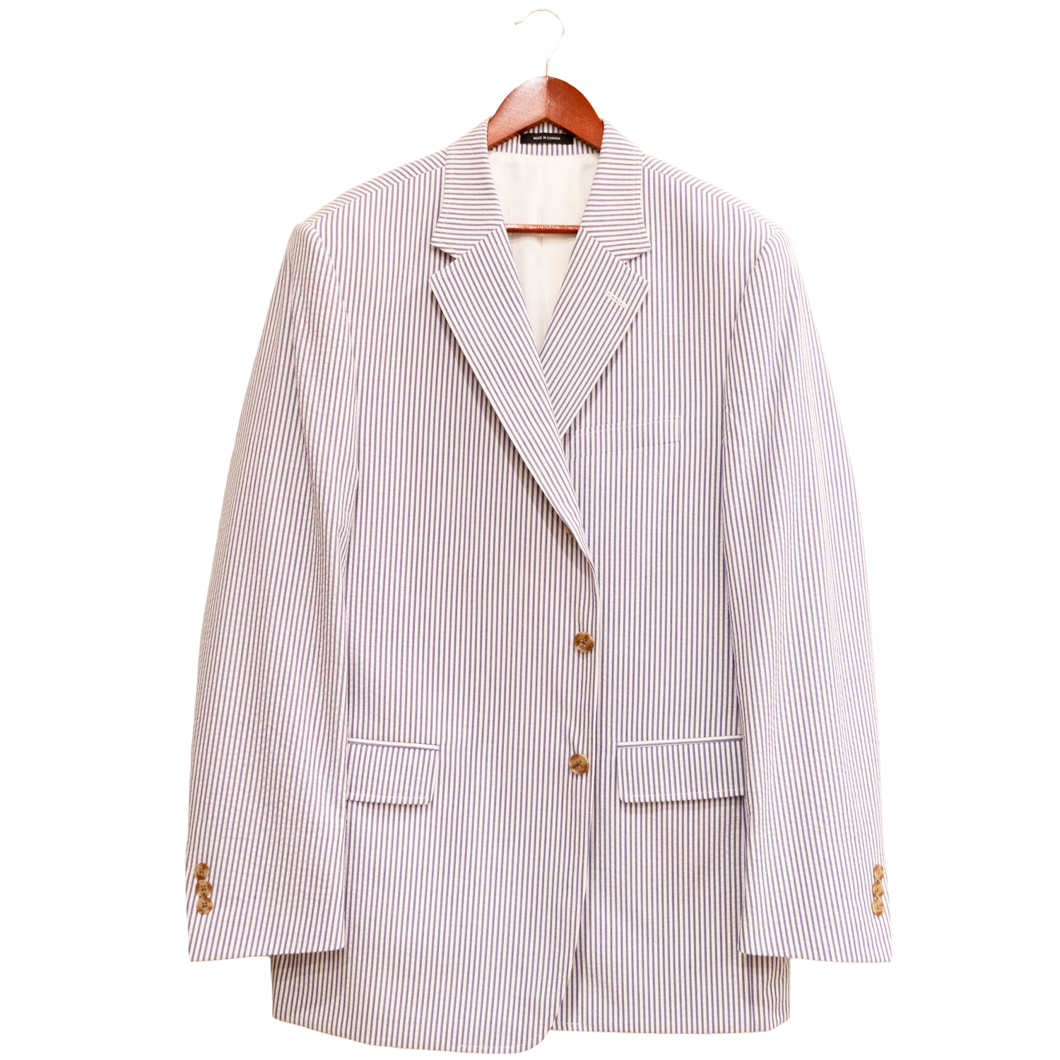 Navy / White Seersucker Sport Coat
