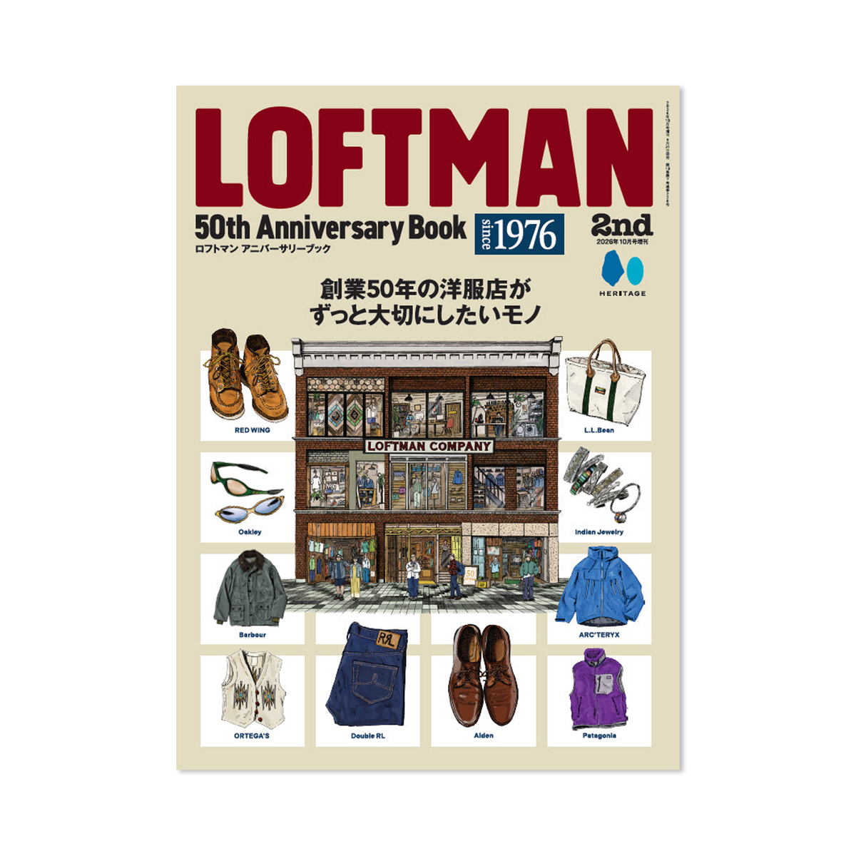 2nd - "Loftman 50th Anniversary Book" Special Edition