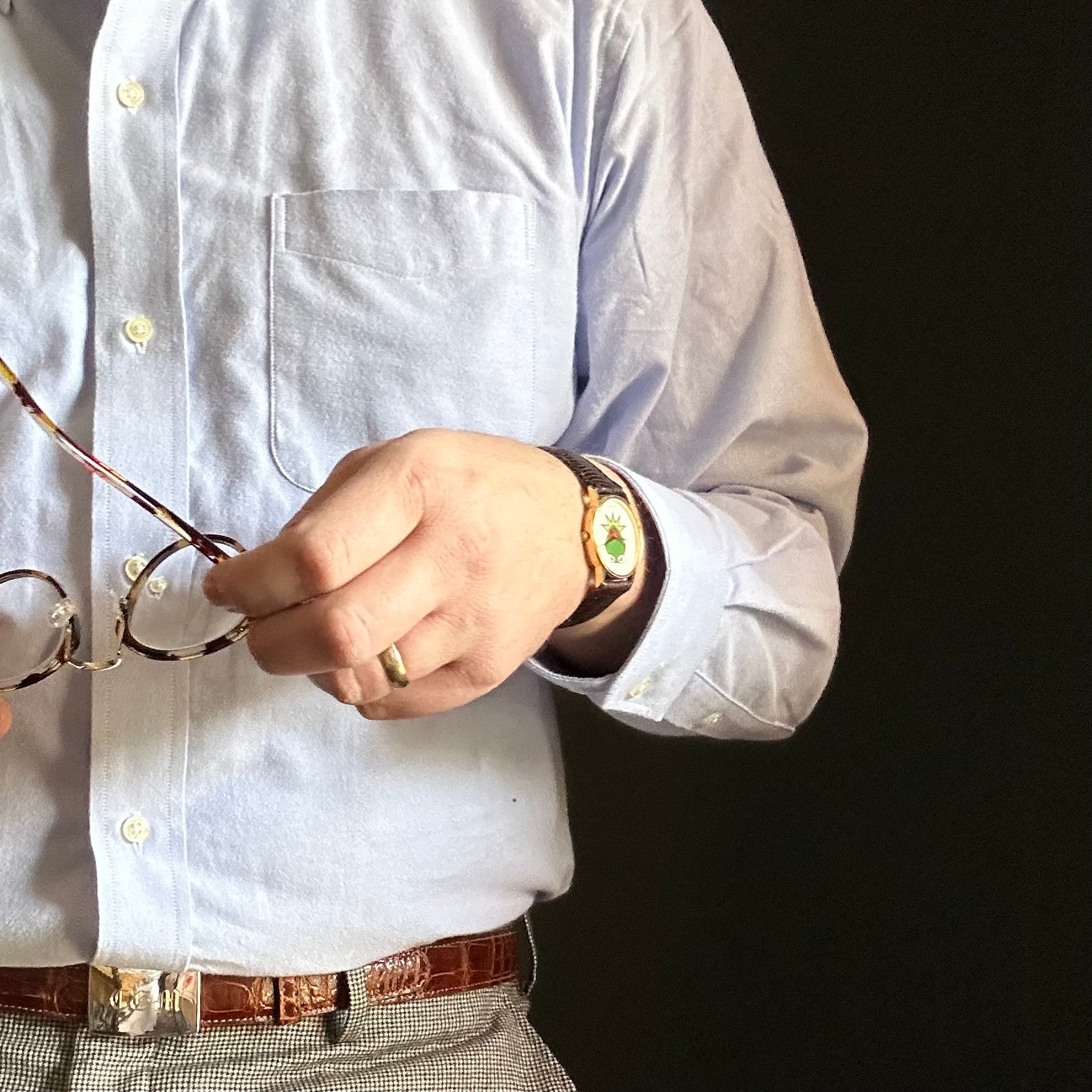 Blue Oxford Button Down Shirt - Traditional Fit