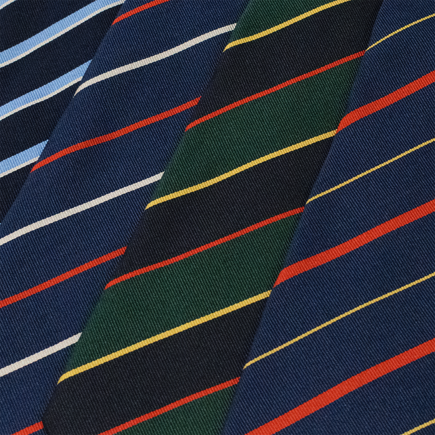 Navy / Red / Gold Regimental Tie - Gloucestershire Regiment