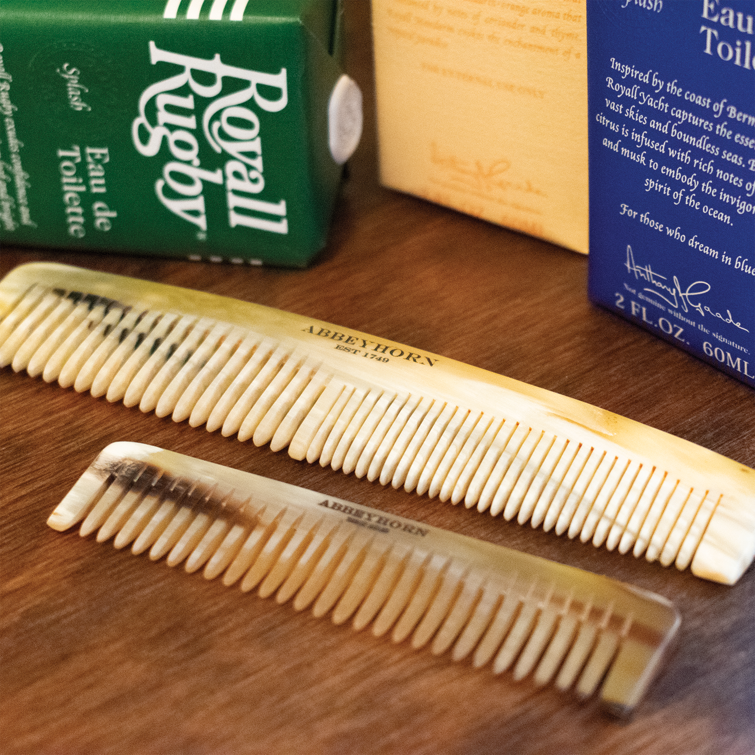 6 1/2" Cow Horn Comb