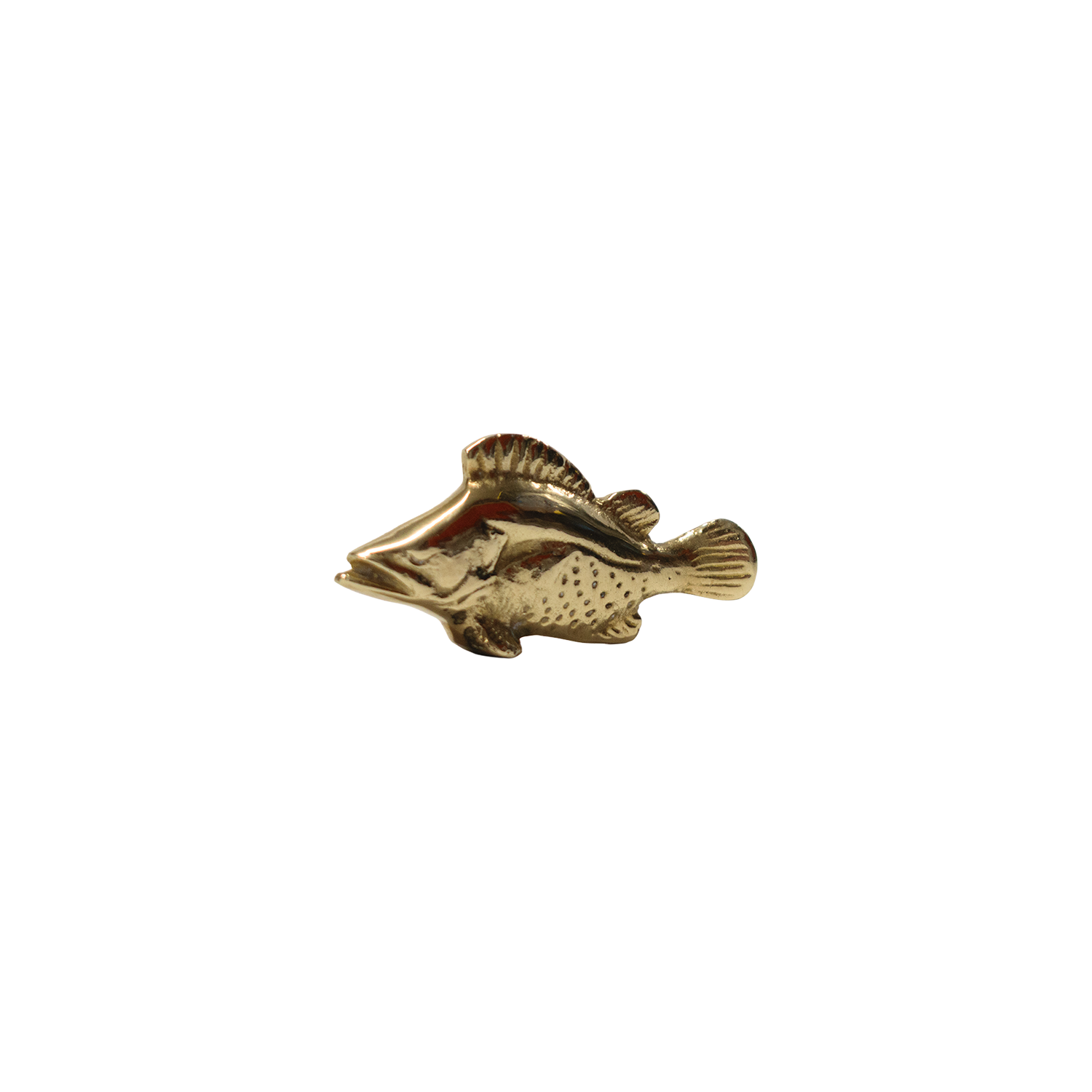 Brass Bass Paperweight (1960s)