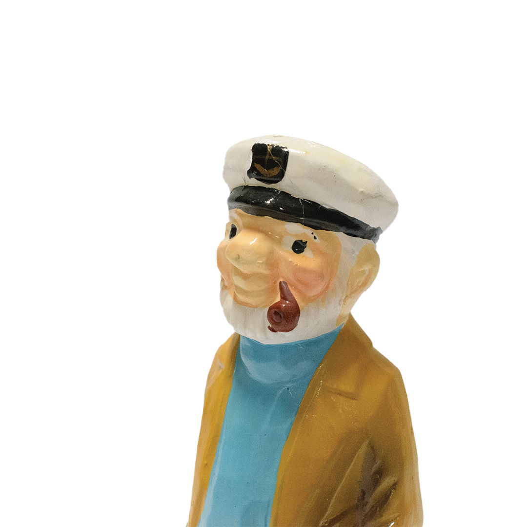 Ceramic Sea Captain Figure (1970s)