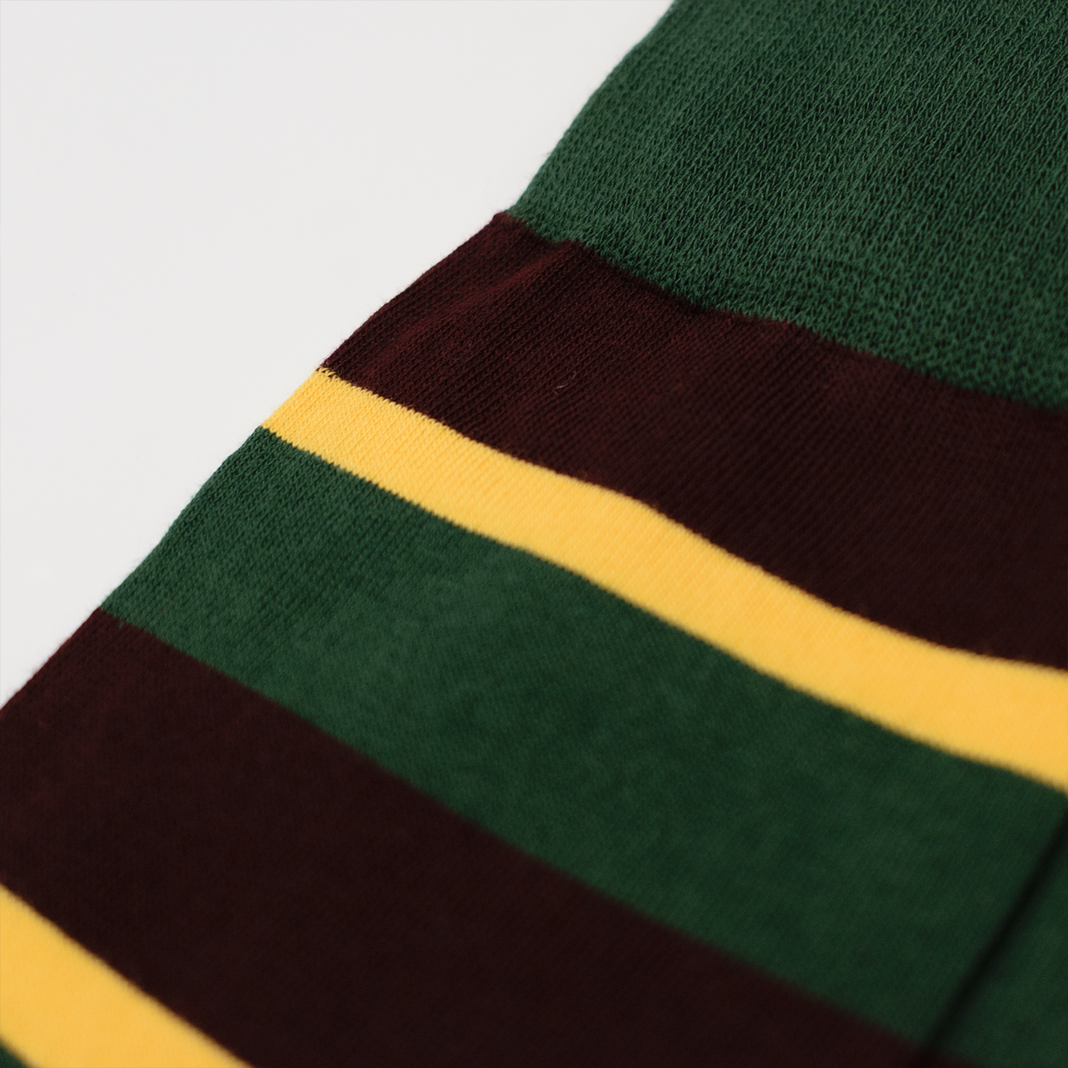 Green / Red / Yellow Lightweight Cotton Regimental Socks - Royal Dragoon