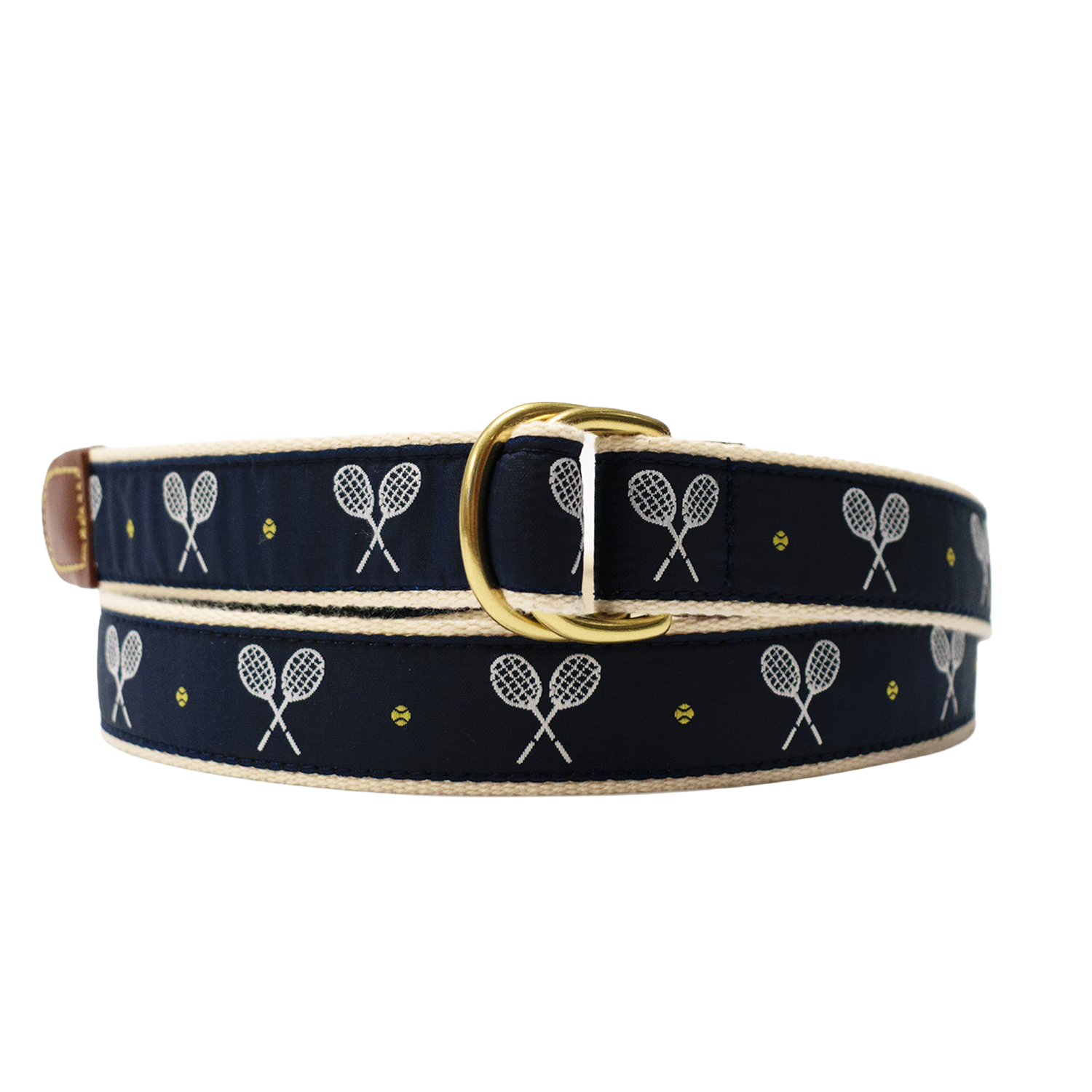 Natural Racquet Club D-Ring Belt