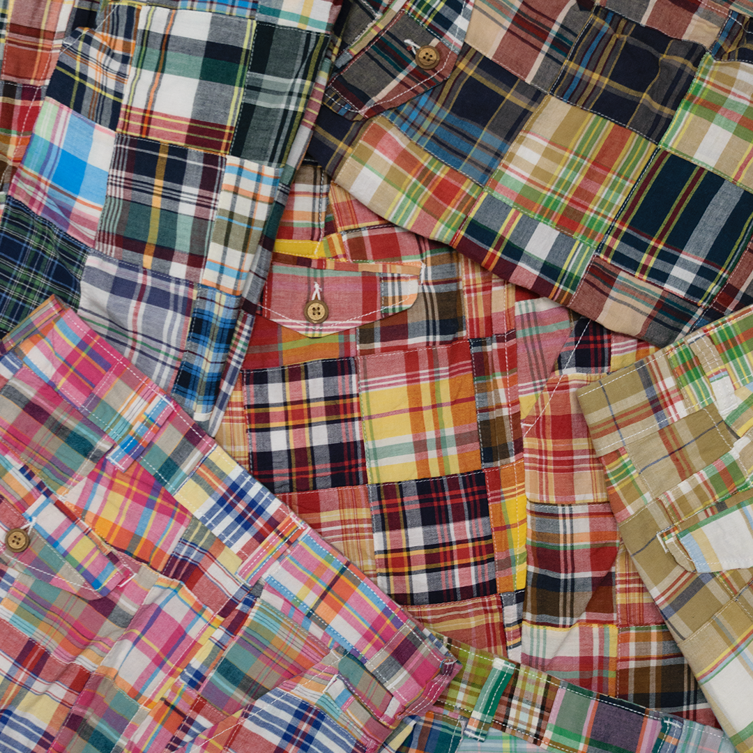 Red Featherweight Madras Shorts - Classic Fit