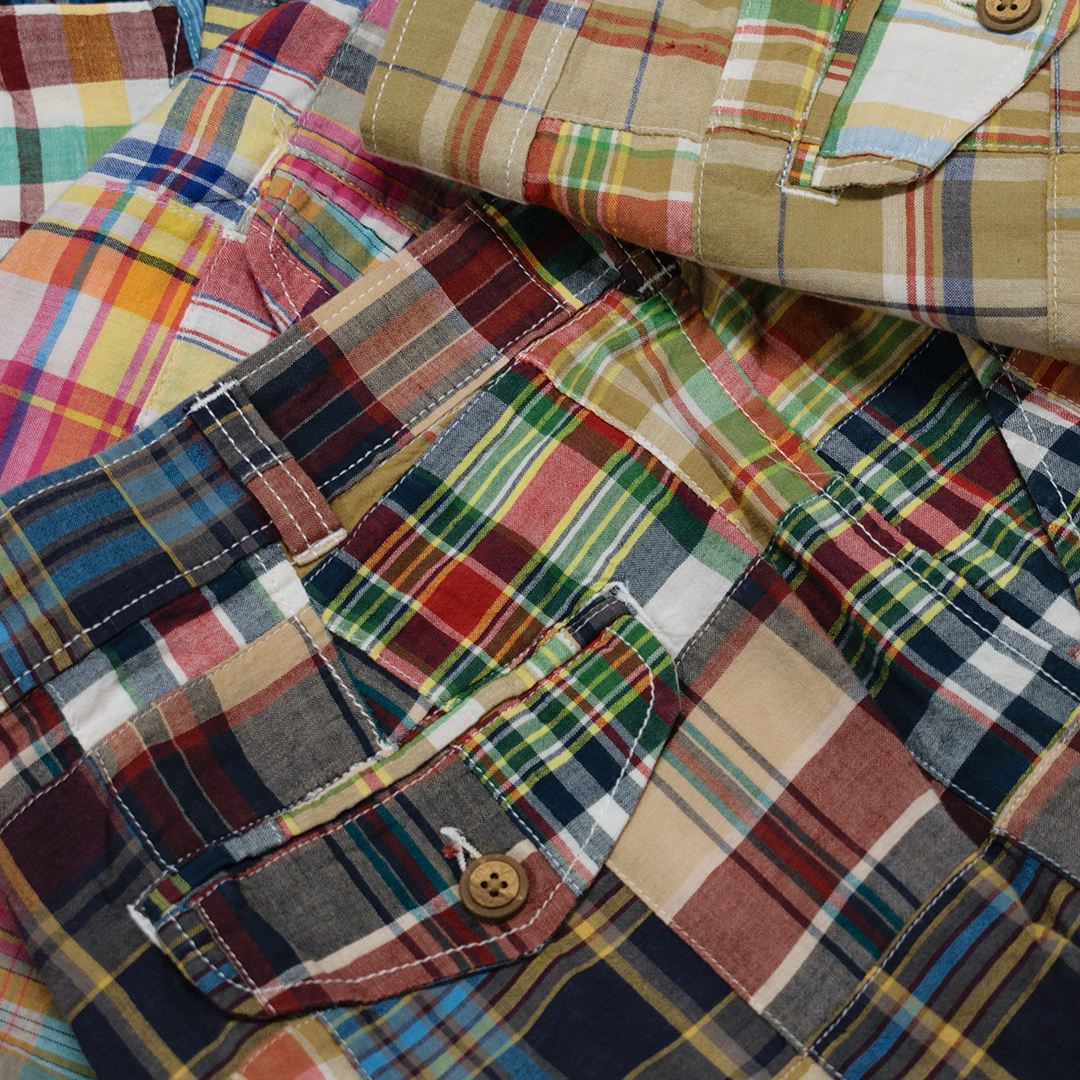 Red Featherweight Madras Shorts - Classic Fit