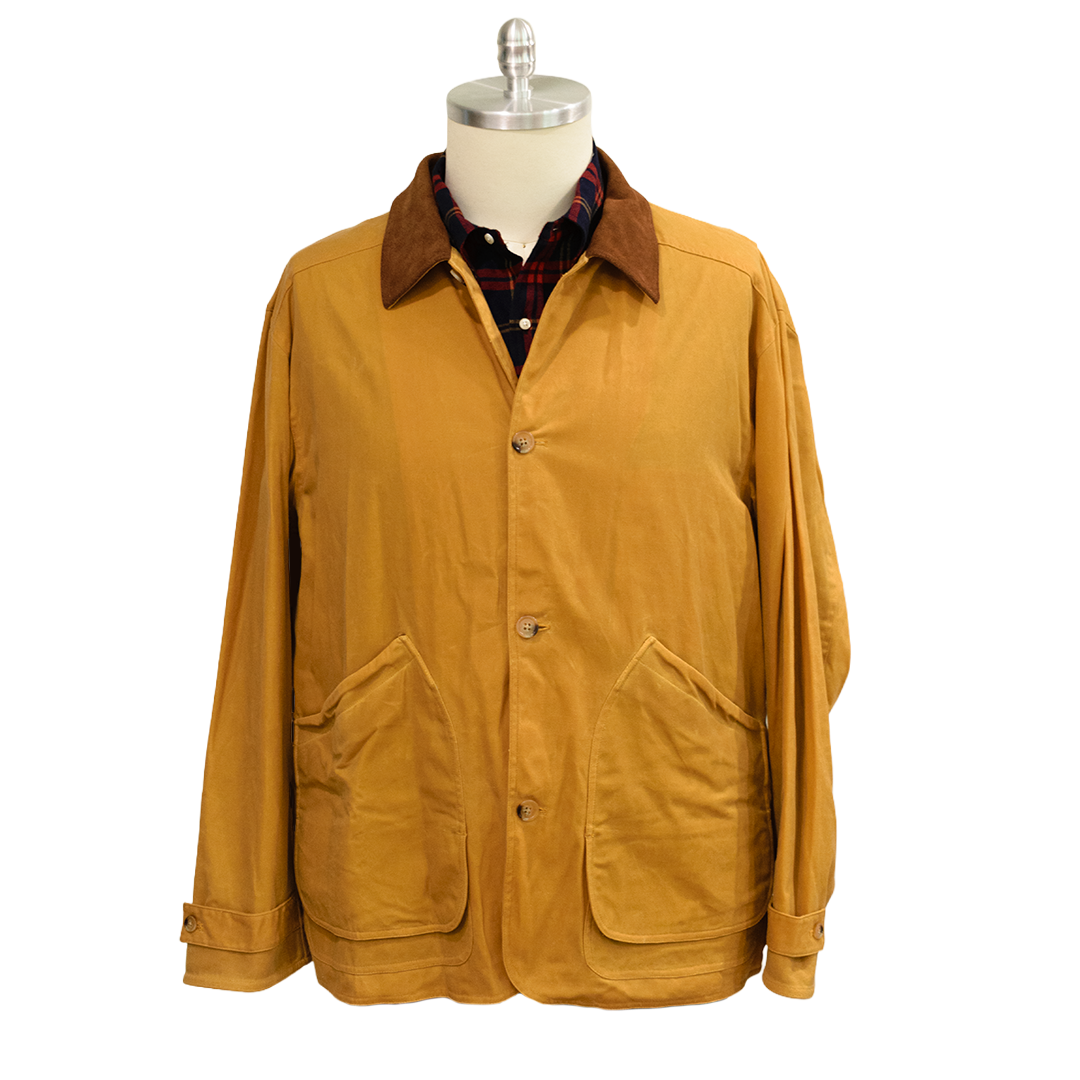 Goldenrod Waxed Canvas Gamekeeper Jacket