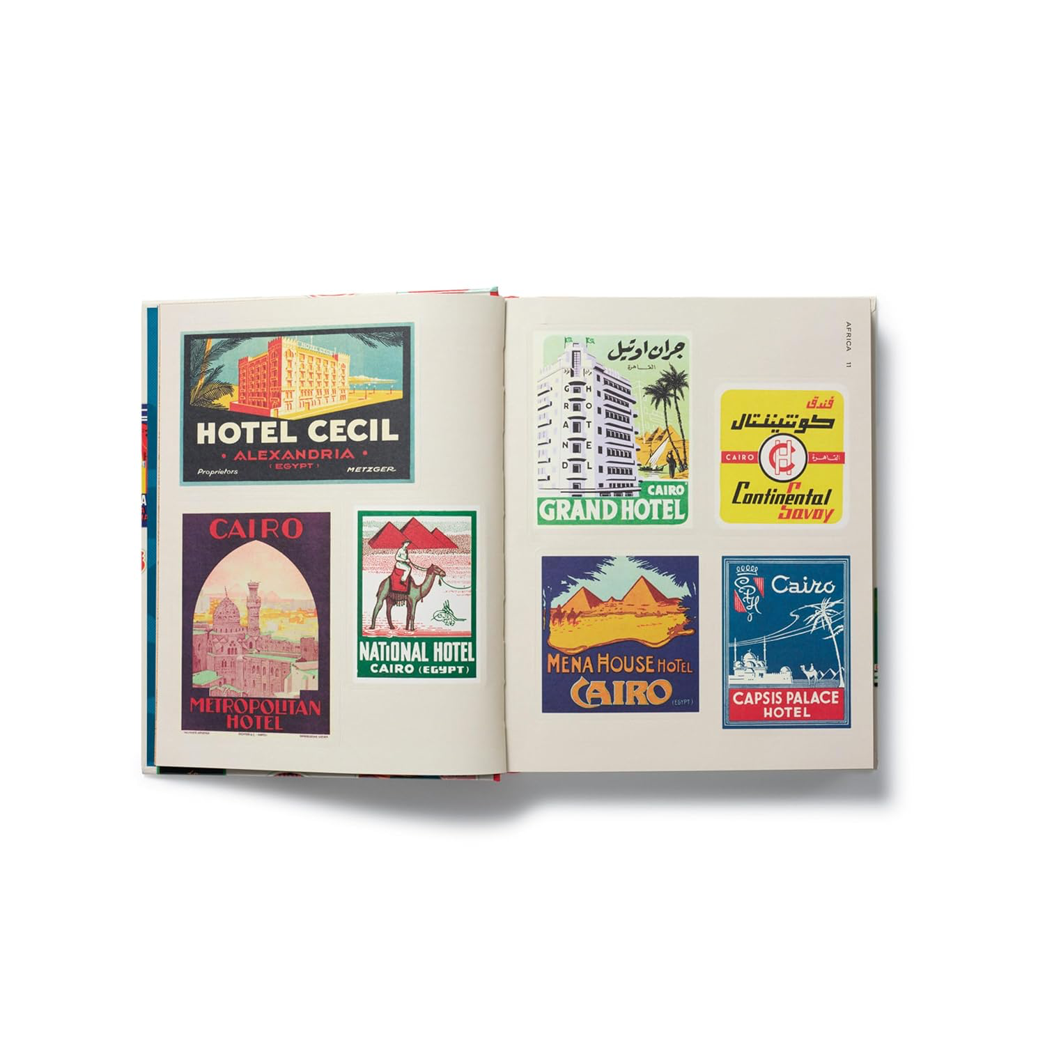 Hotel Retro: Vintage Luggage Labels from Tokyo to Buenos Aires by Letterform Archive
