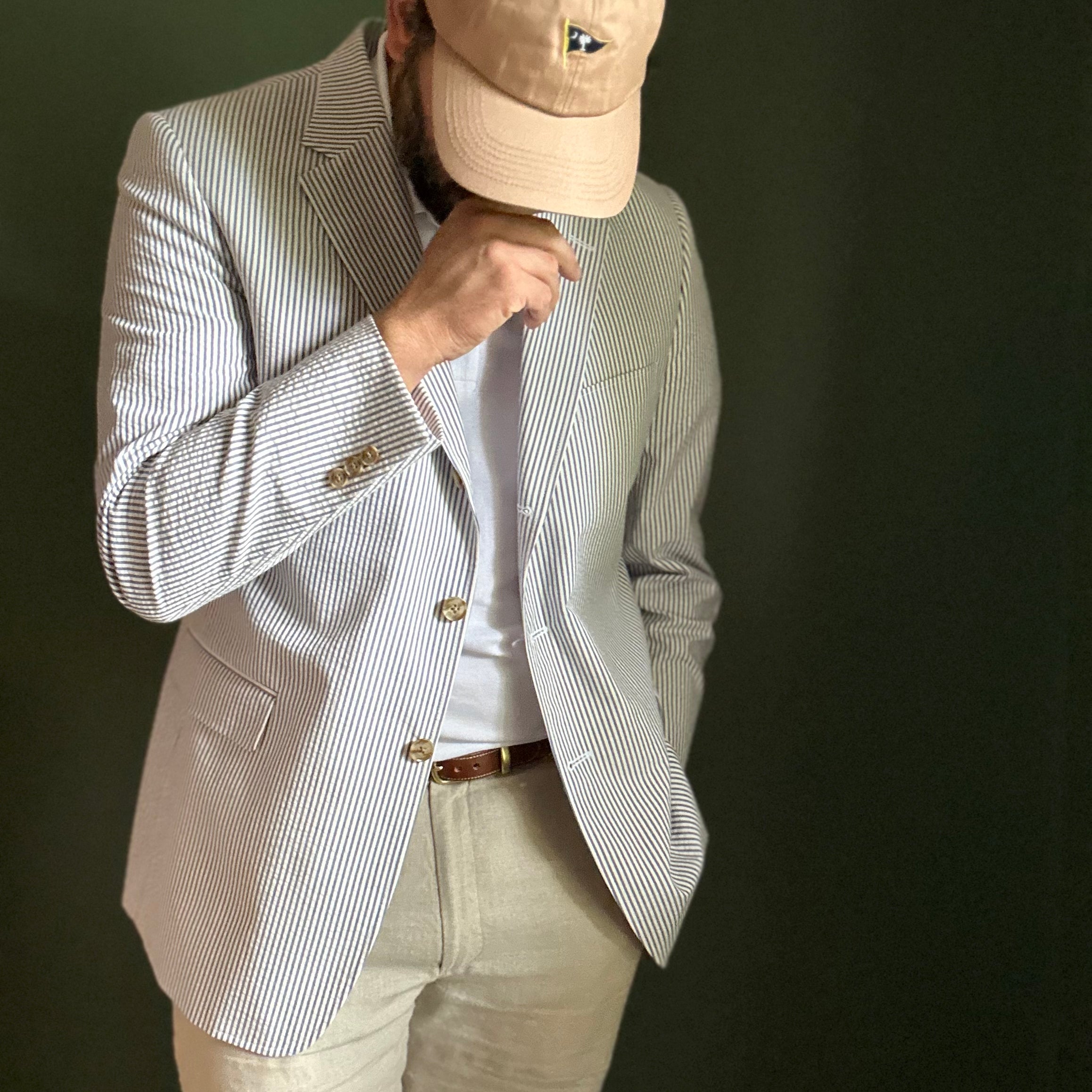 White Palmetto & Crescent Pique Polo