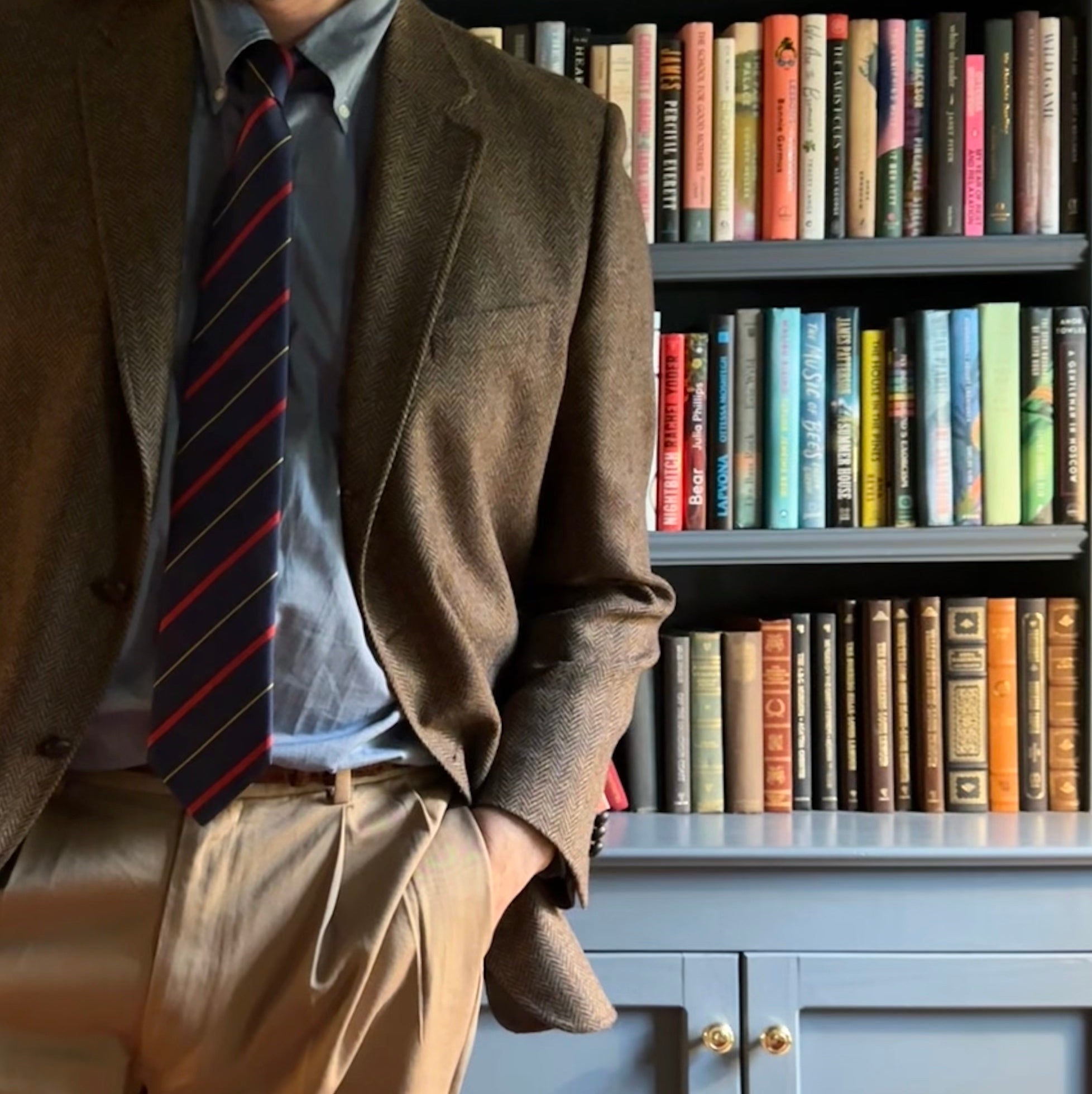 Blue Chambray MTO Button Down Shirt