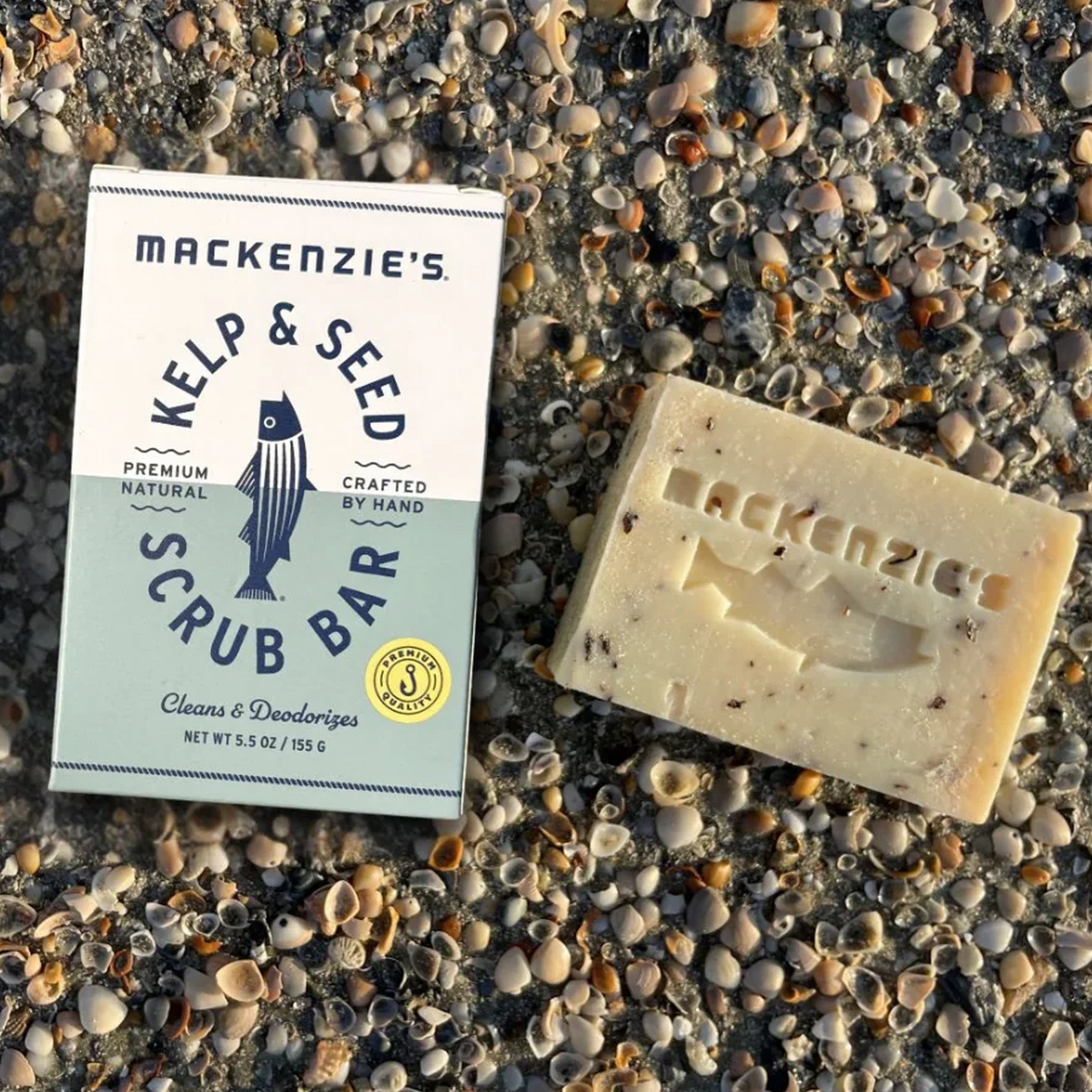 Kelp & Seed Shower Bar