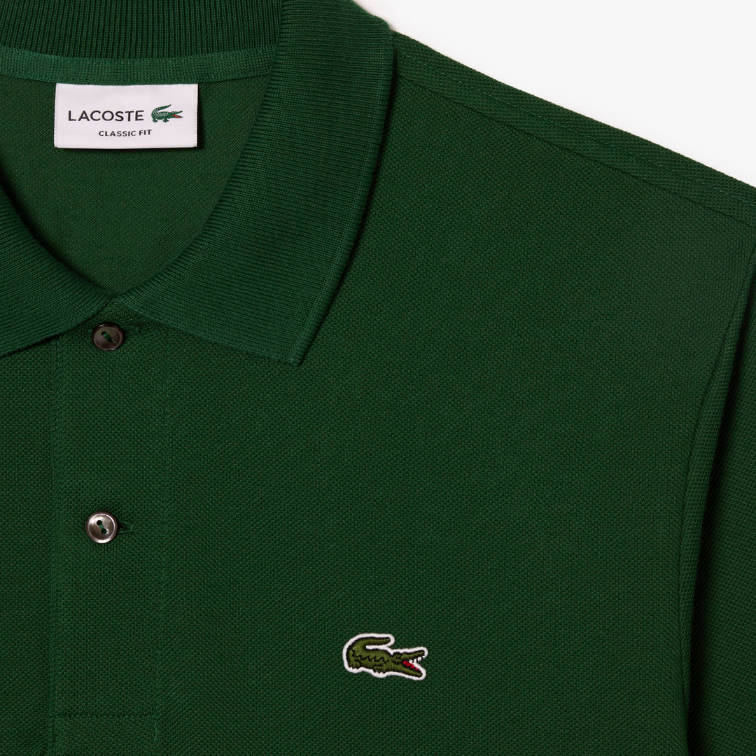 Pine Green Original L.12.12 Long Sleeve Polo