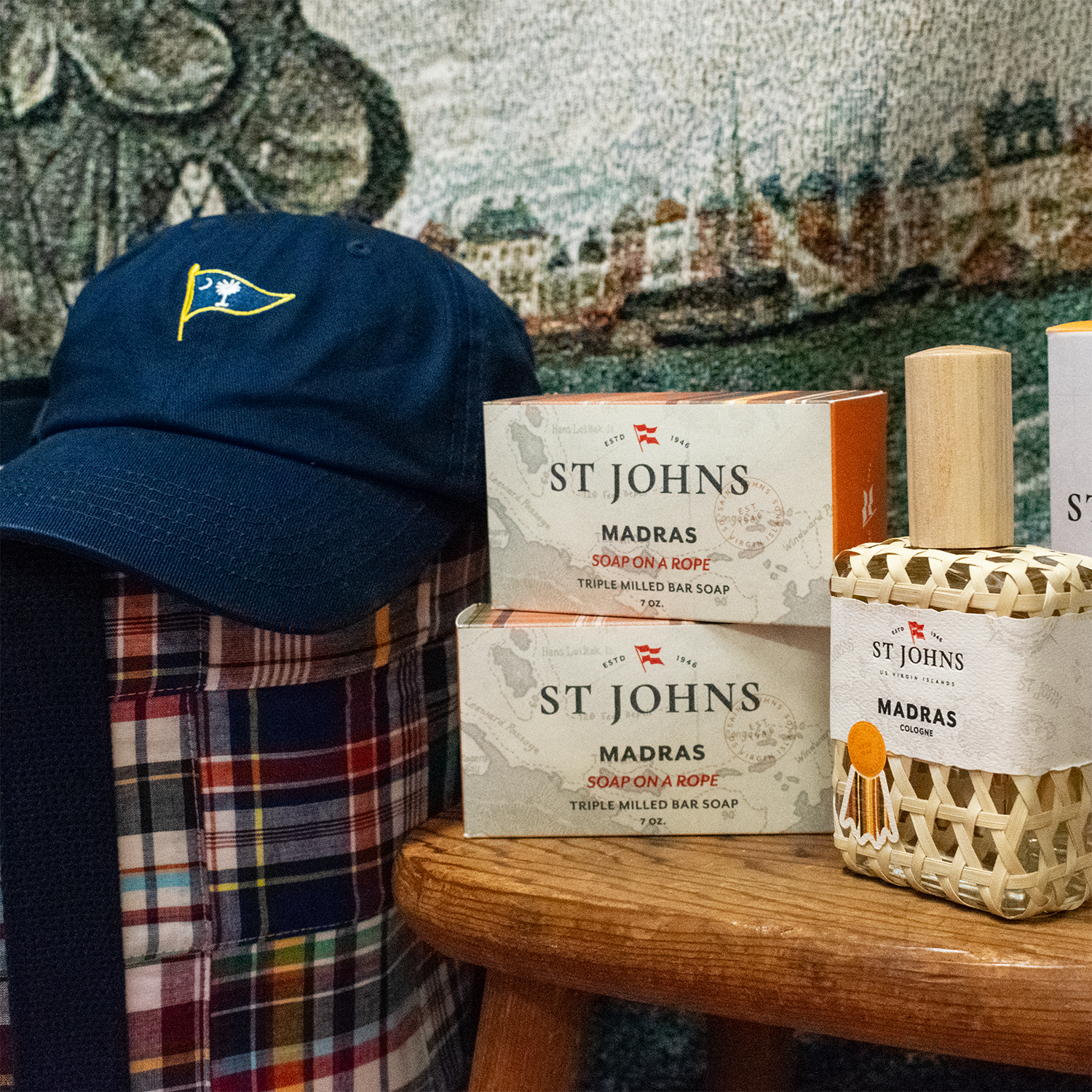 Madras Bar Soap On A Rope