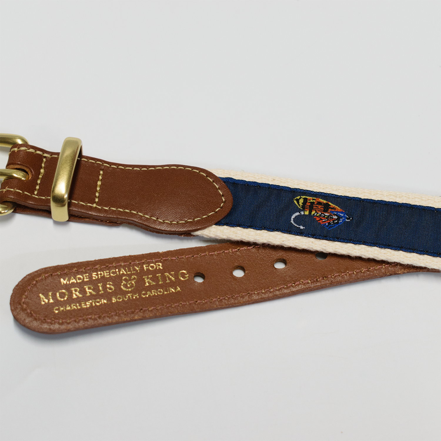 Natural Salmon Flies Belt