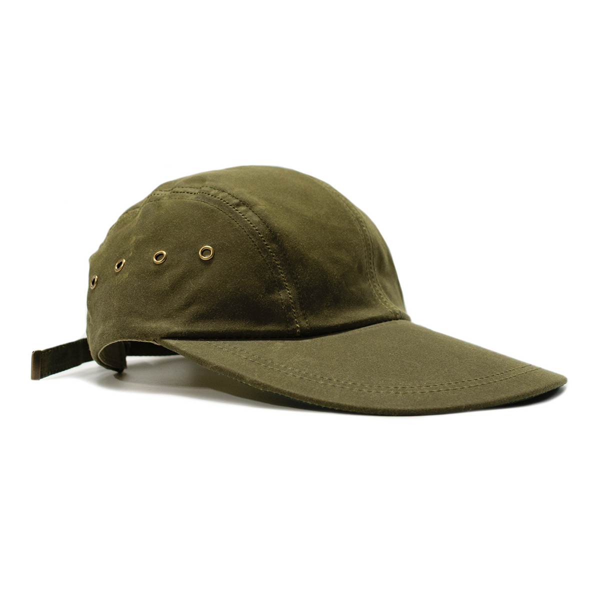 Olive Waxed Canvas Swordfish Hat