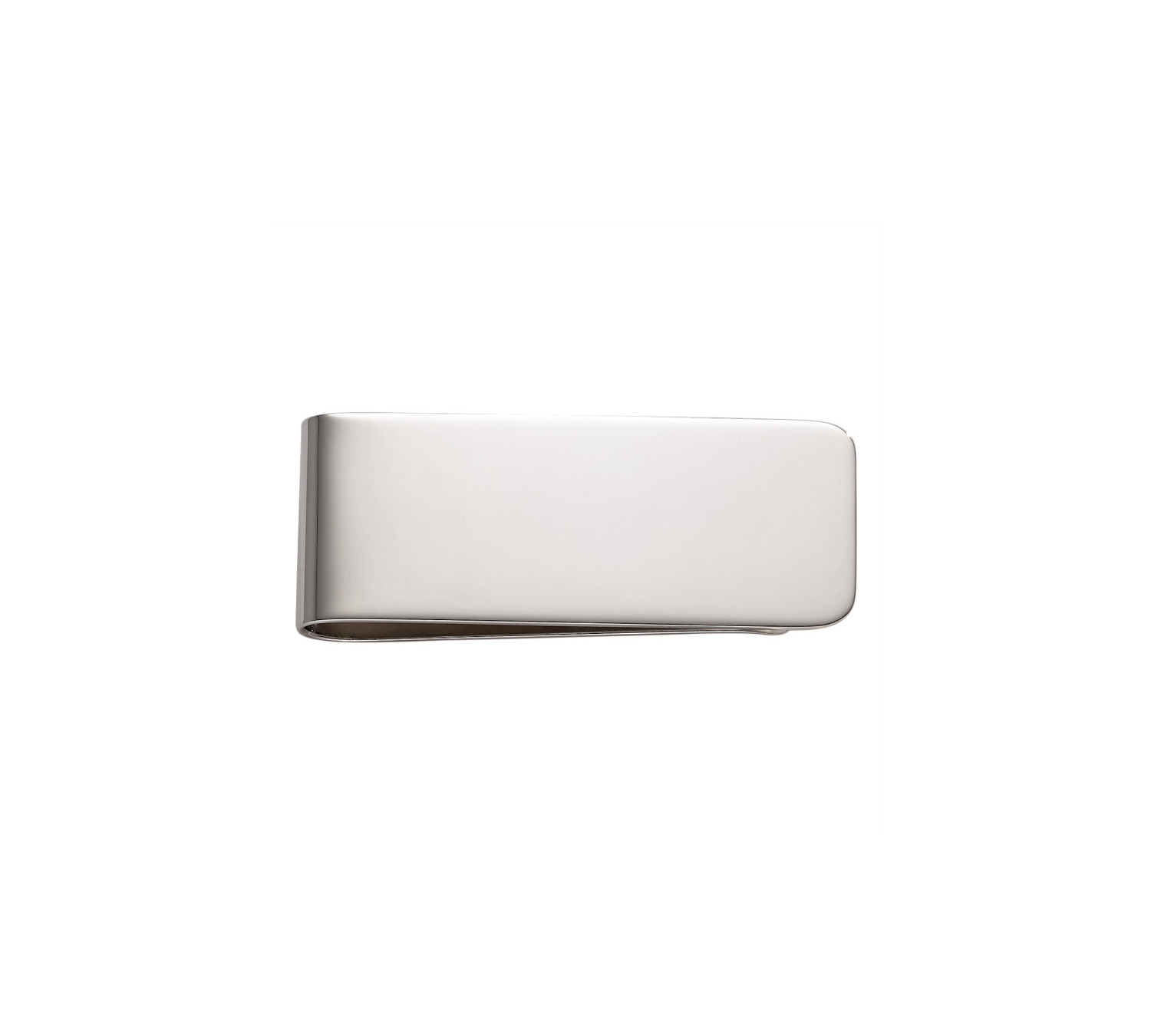 Plain Money Clip - Sterling Silver