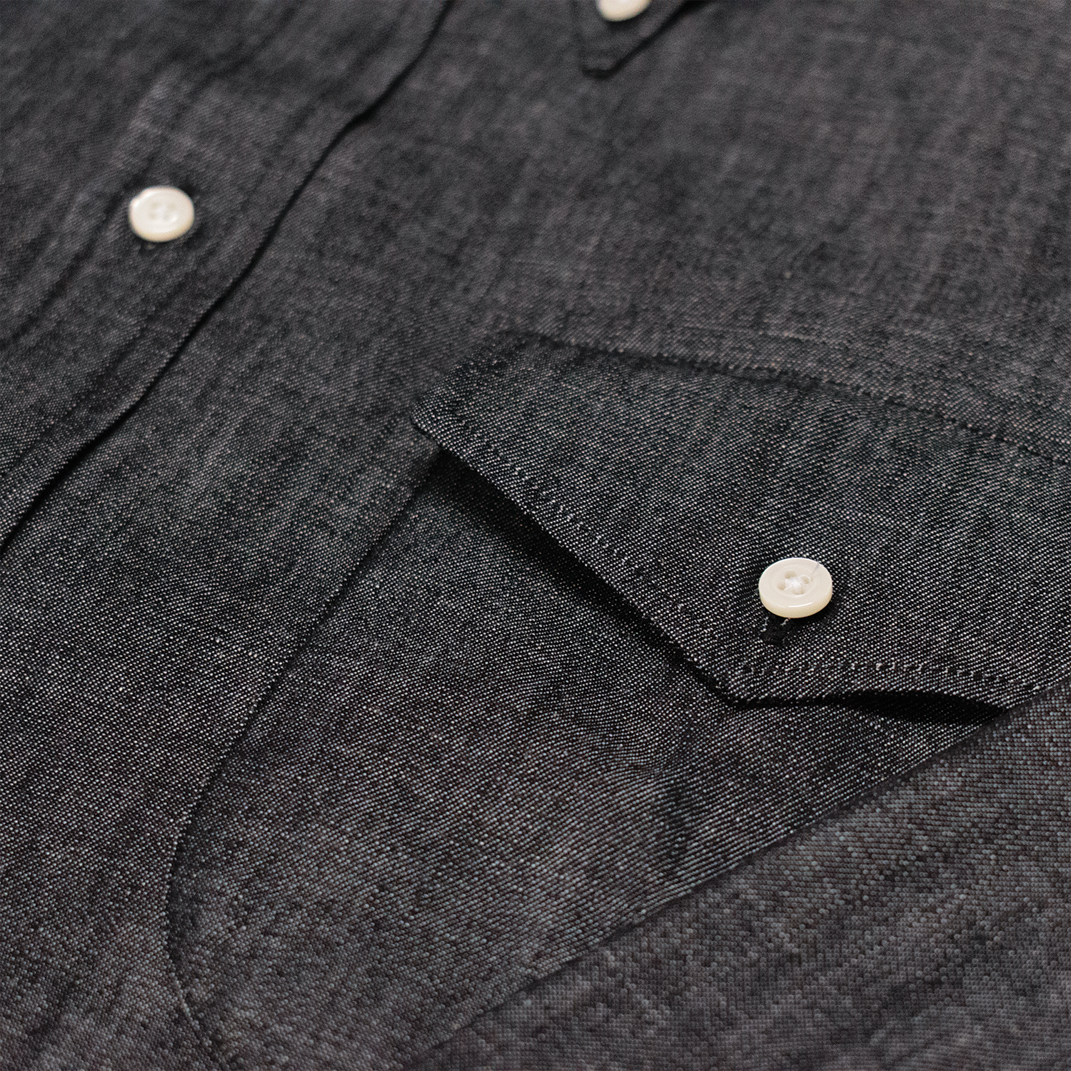 Midweight Denim MTO Popover Shirt