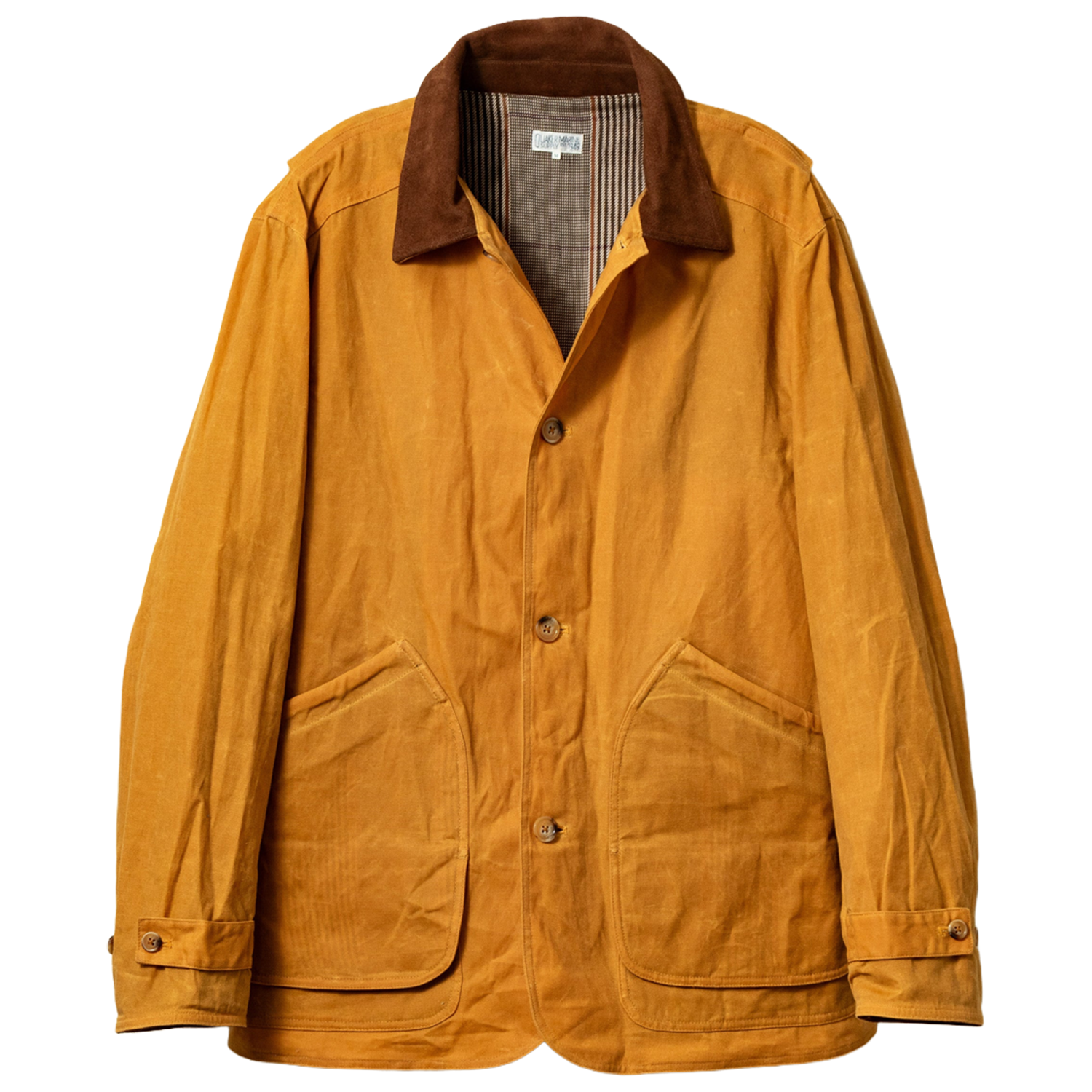 Goldenrod Waxed Canvas Gamekeeper Jacket