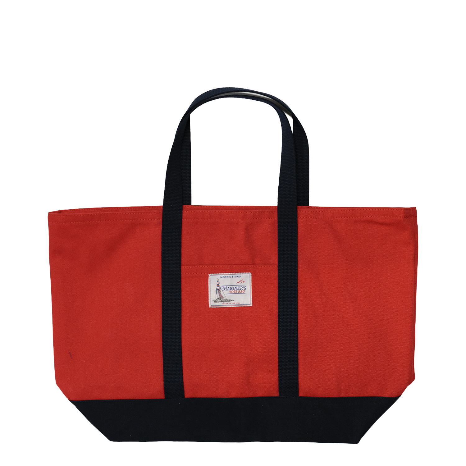 Red / Navy Mariner's Tote Bag