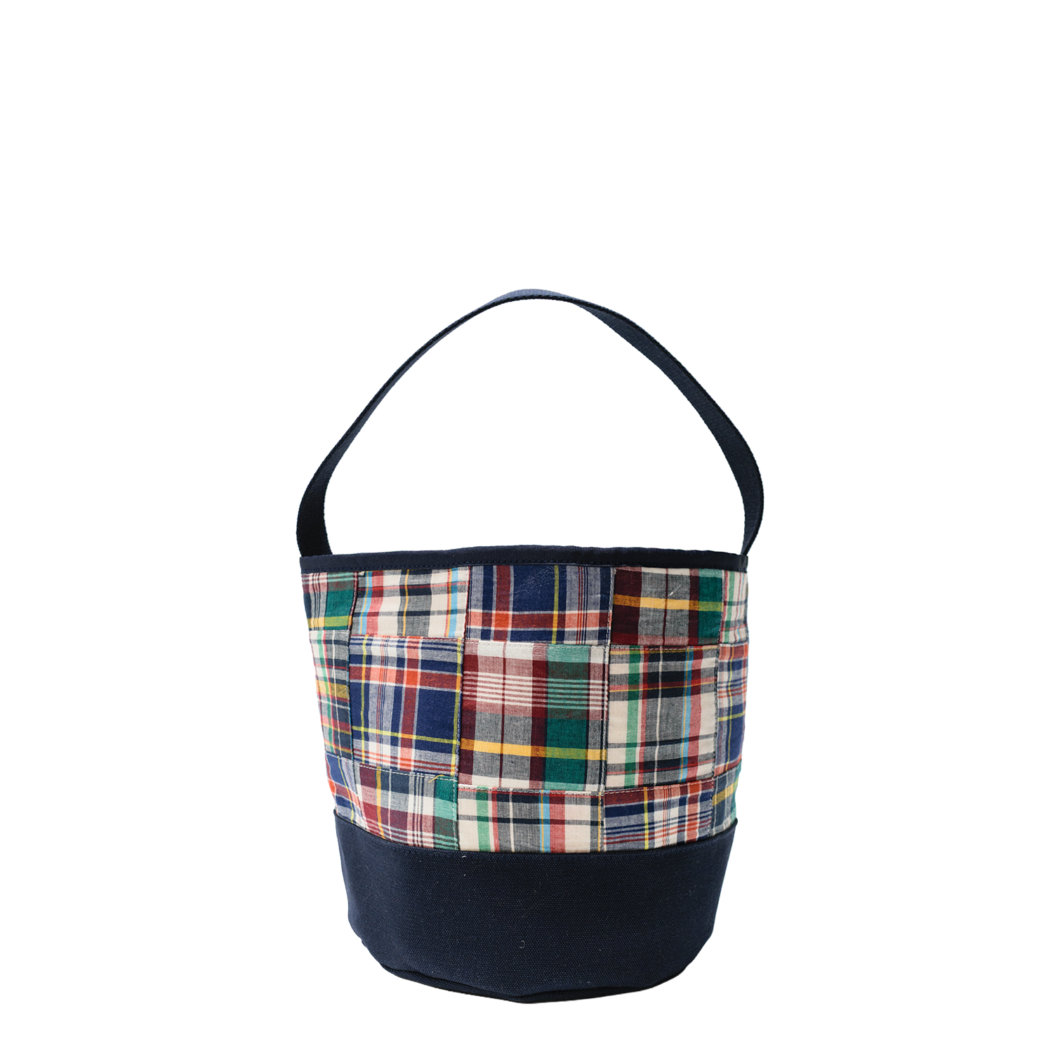 Classic Navy Patch Madras Sail Pail