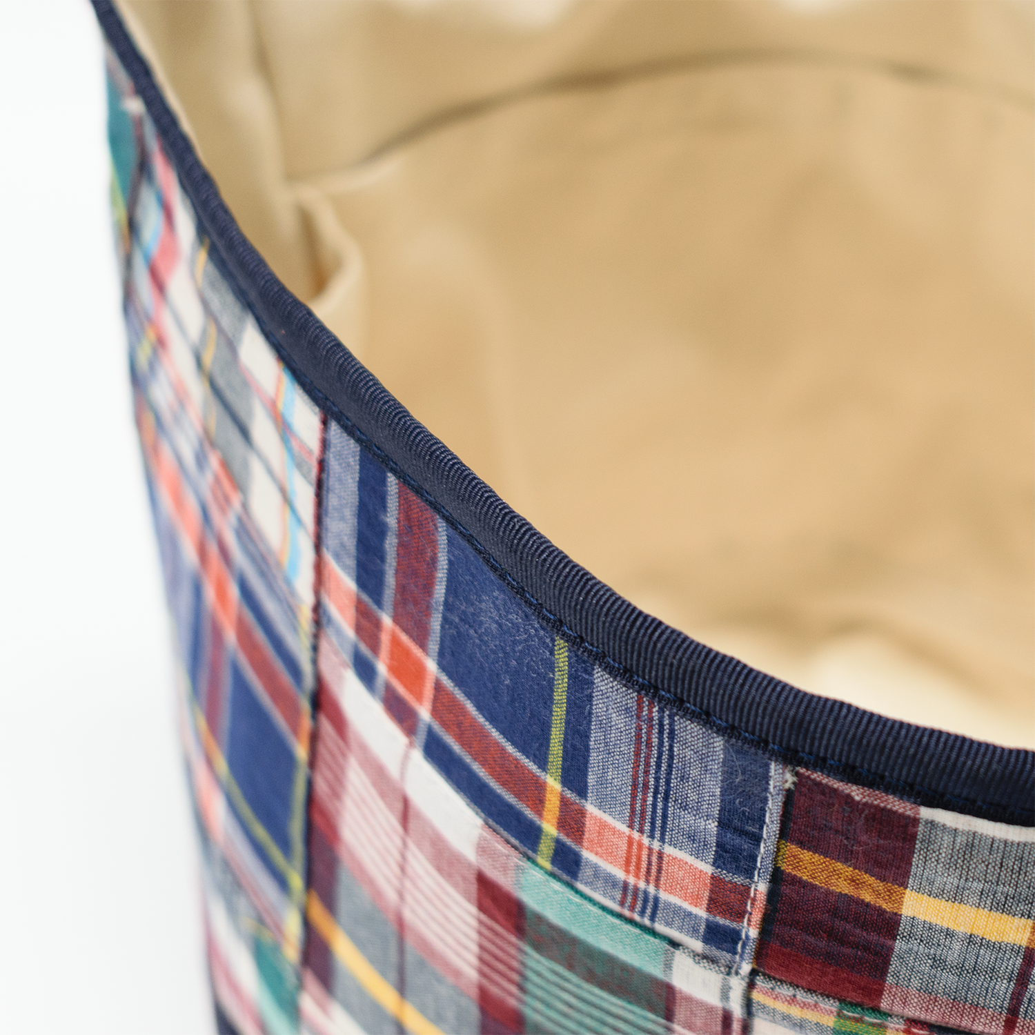 Classic Navy Patch Madras Sail Pail