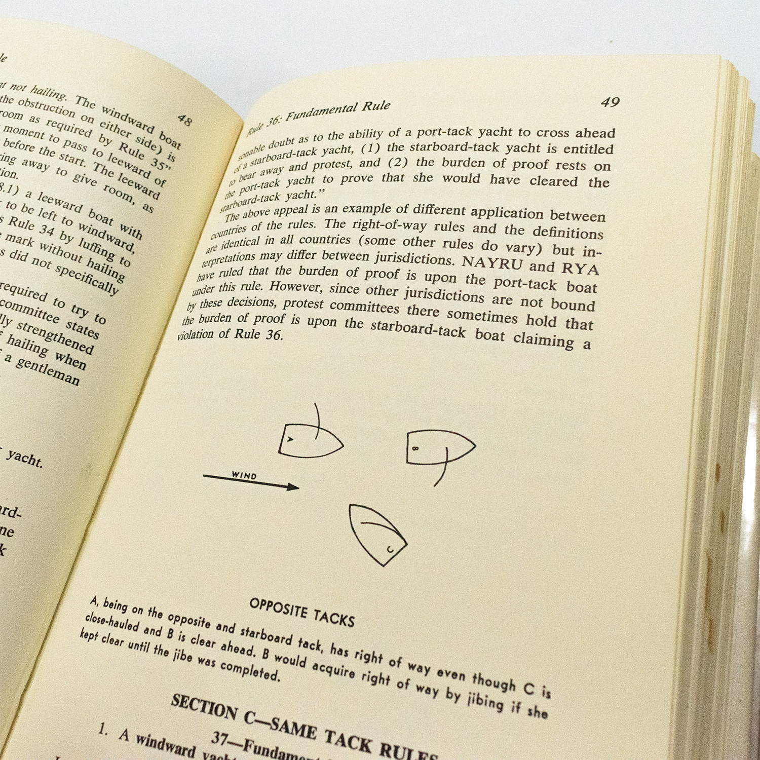 M&K Vintage - Sailboat Racing Rules (1970)