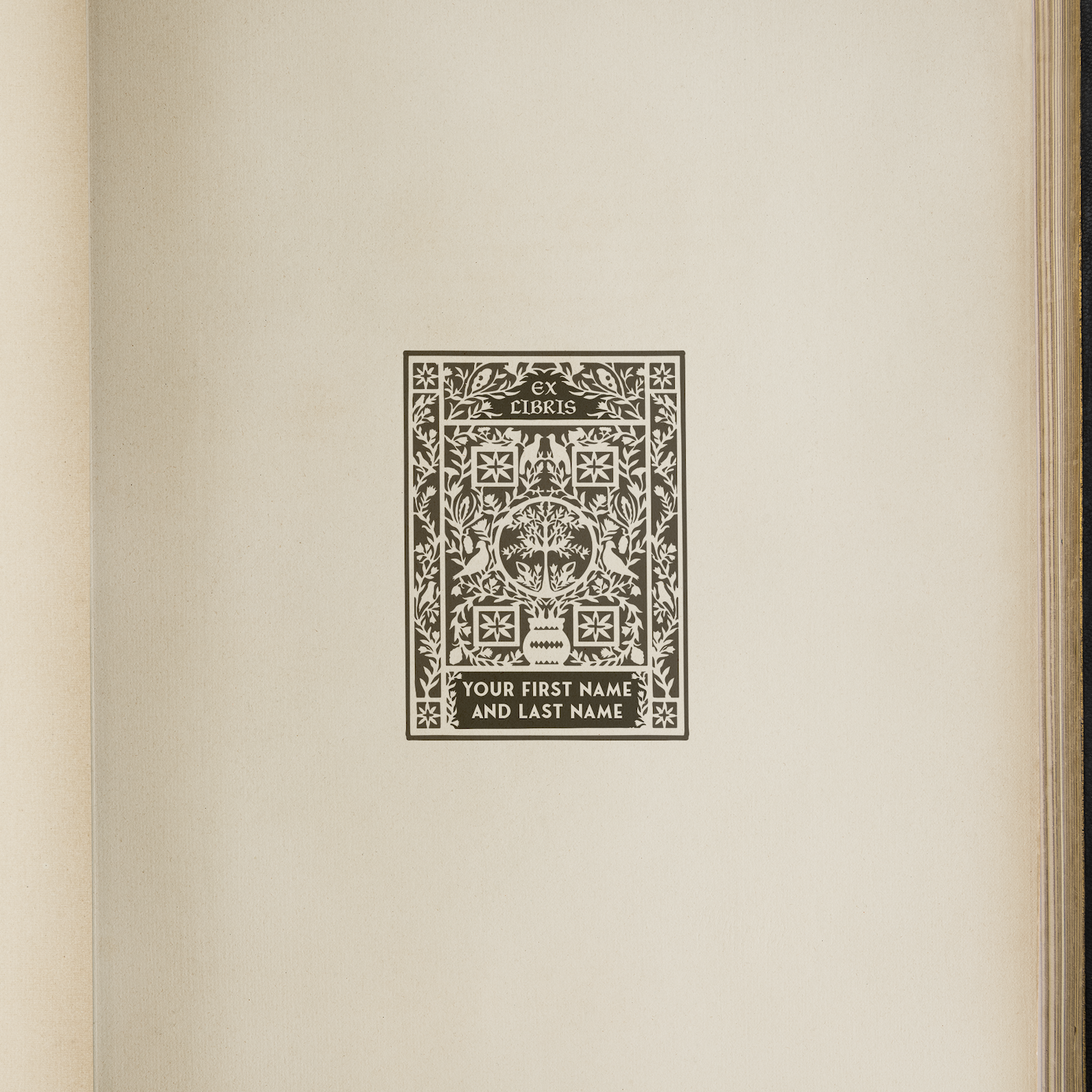 Personalized Bookplate