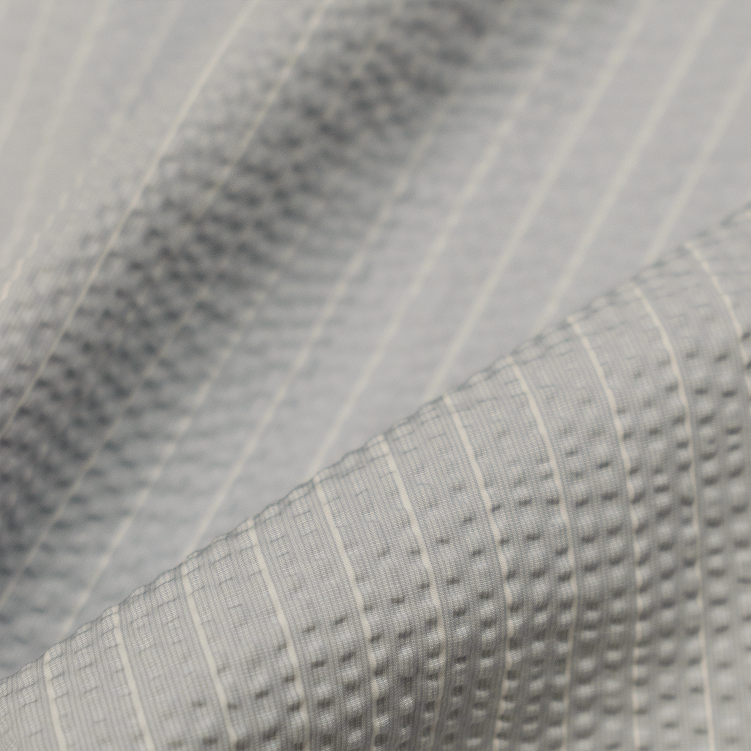 Thomas Mason Wide Stripe Seersucker Mariner's Smock - Made To Order