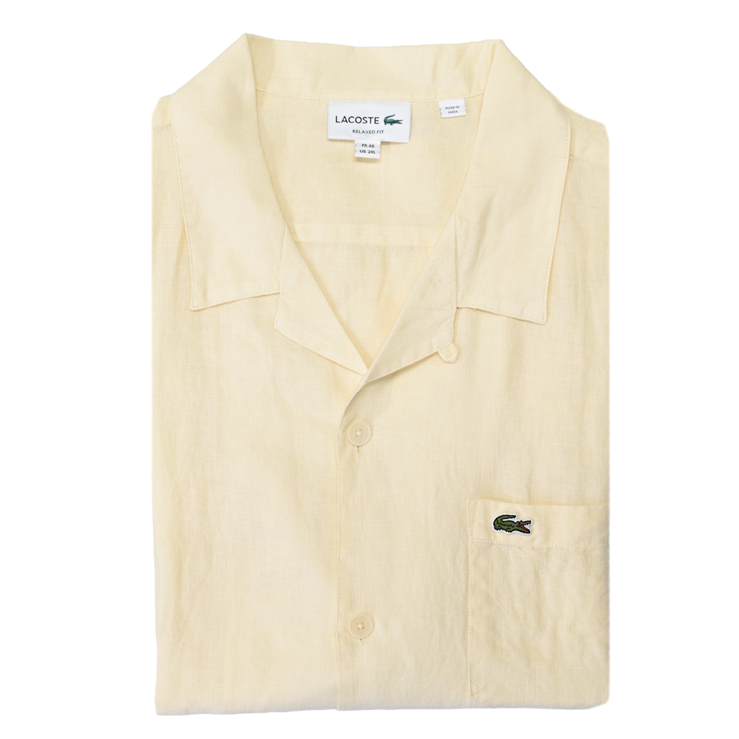 Beige Relaxed Linen Shirt