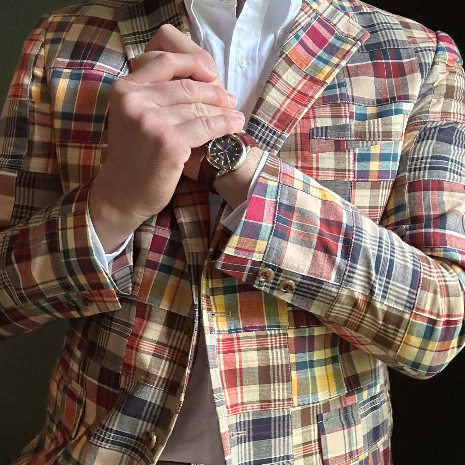 Patch Madras Sport Coat