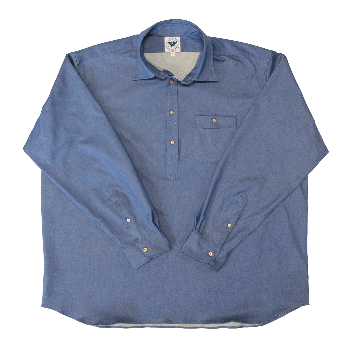 Mist Blue Mariner's Smock - Made To Order