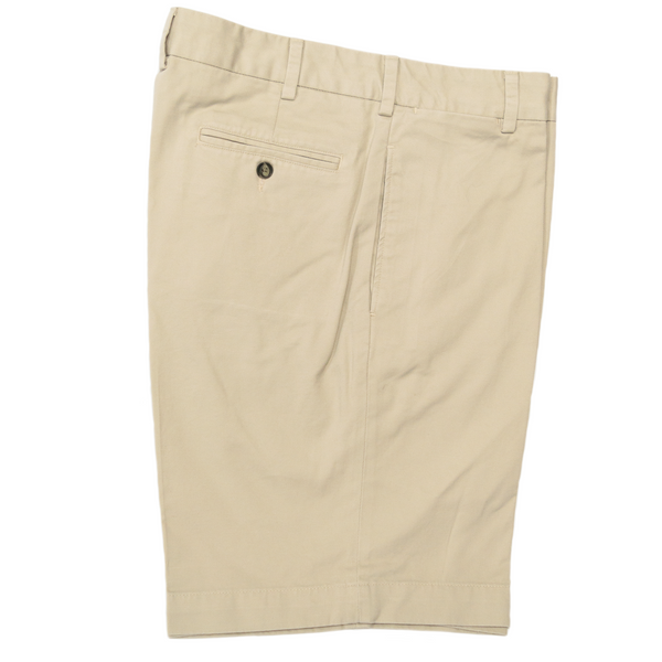 Stone Combed Cotton Shorts - Classic Fit