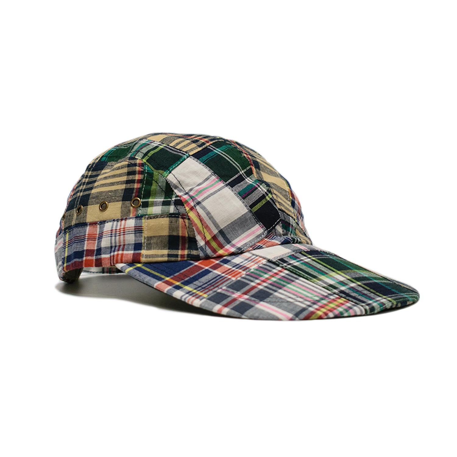 Tartan Patch Madras Swordfish Hat