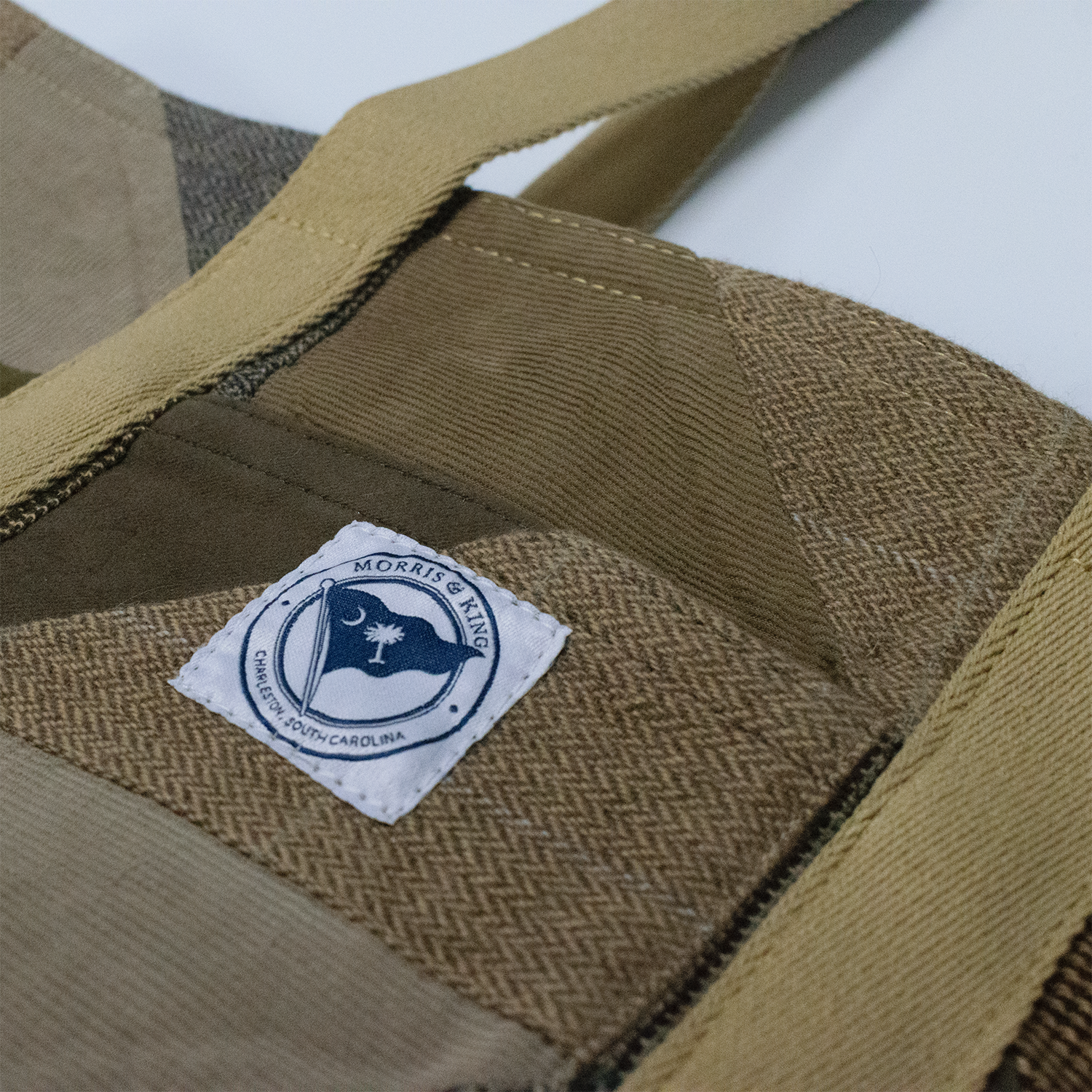 Original Patch Wool & Suede Tote Bag (Limited Edition)