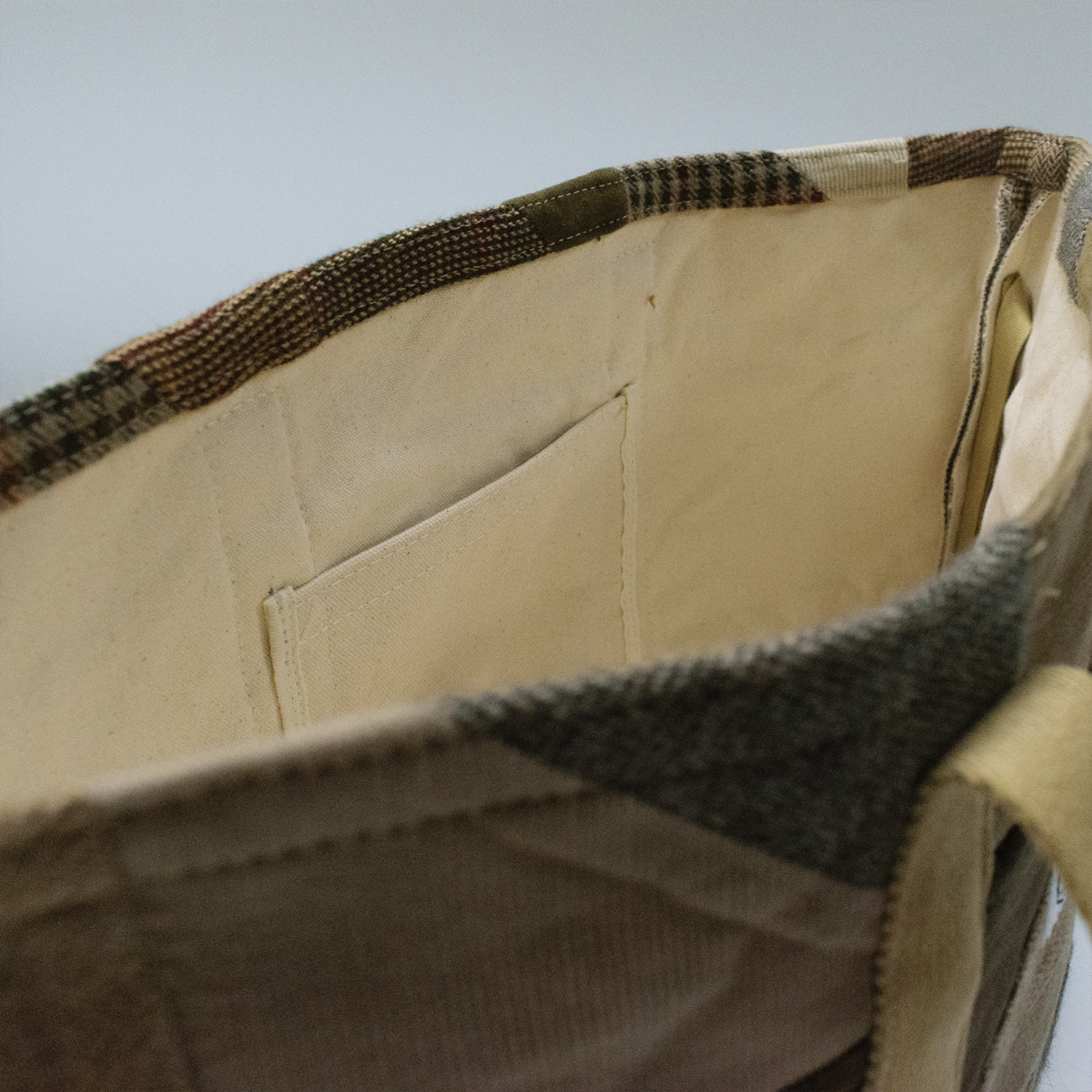 Original Patch Wool & Suede Tote Bag (Limited Edition)
