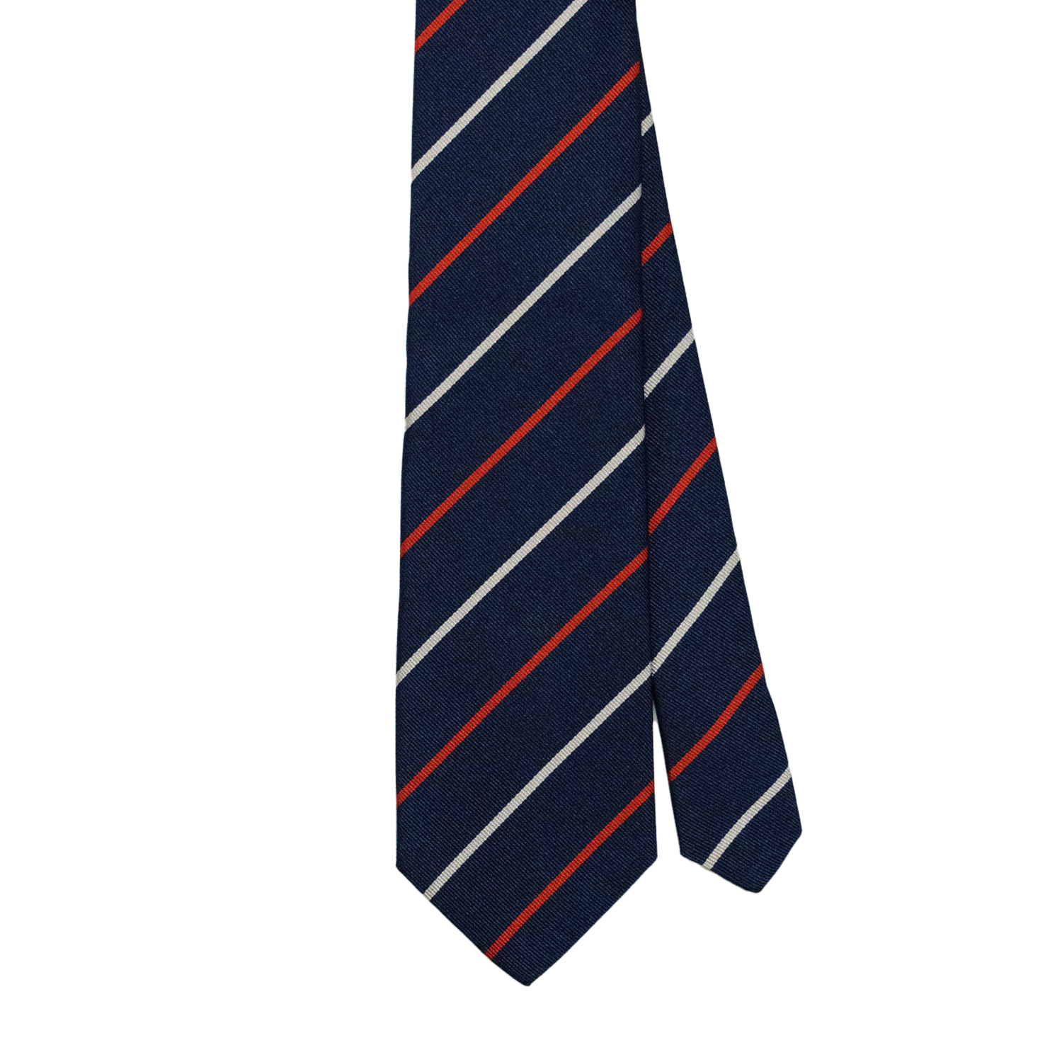 Navy / Red / Silver Regimental Tie - Duke of Cornwallis Light Infantry