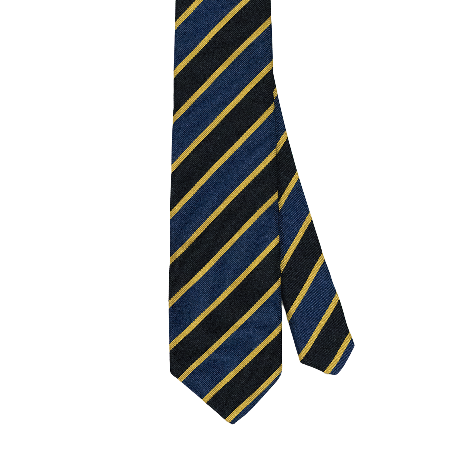 Navy / Blue / Gold Regimental Tie - Essex Regiment