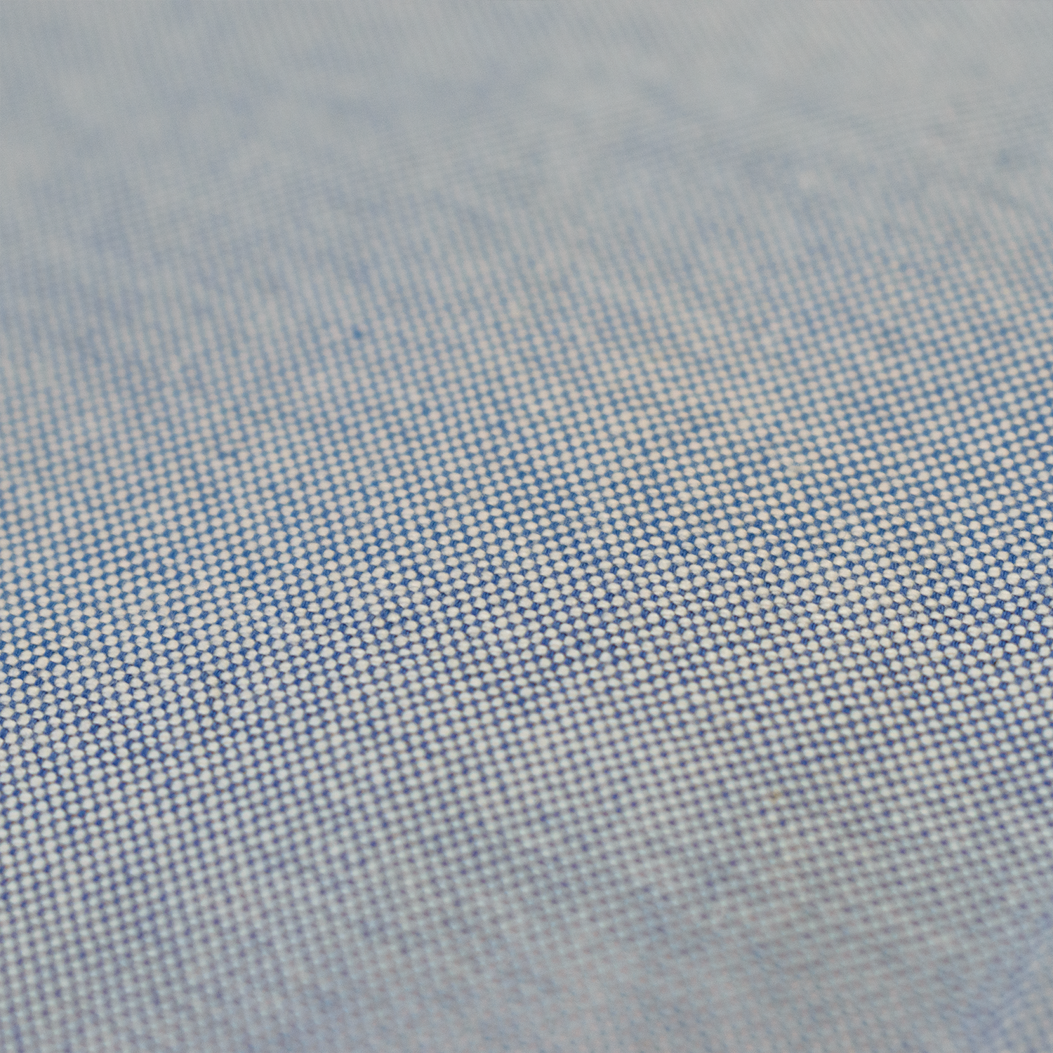 Blue Six Button Oxford Button Down Shirt - Made To Order