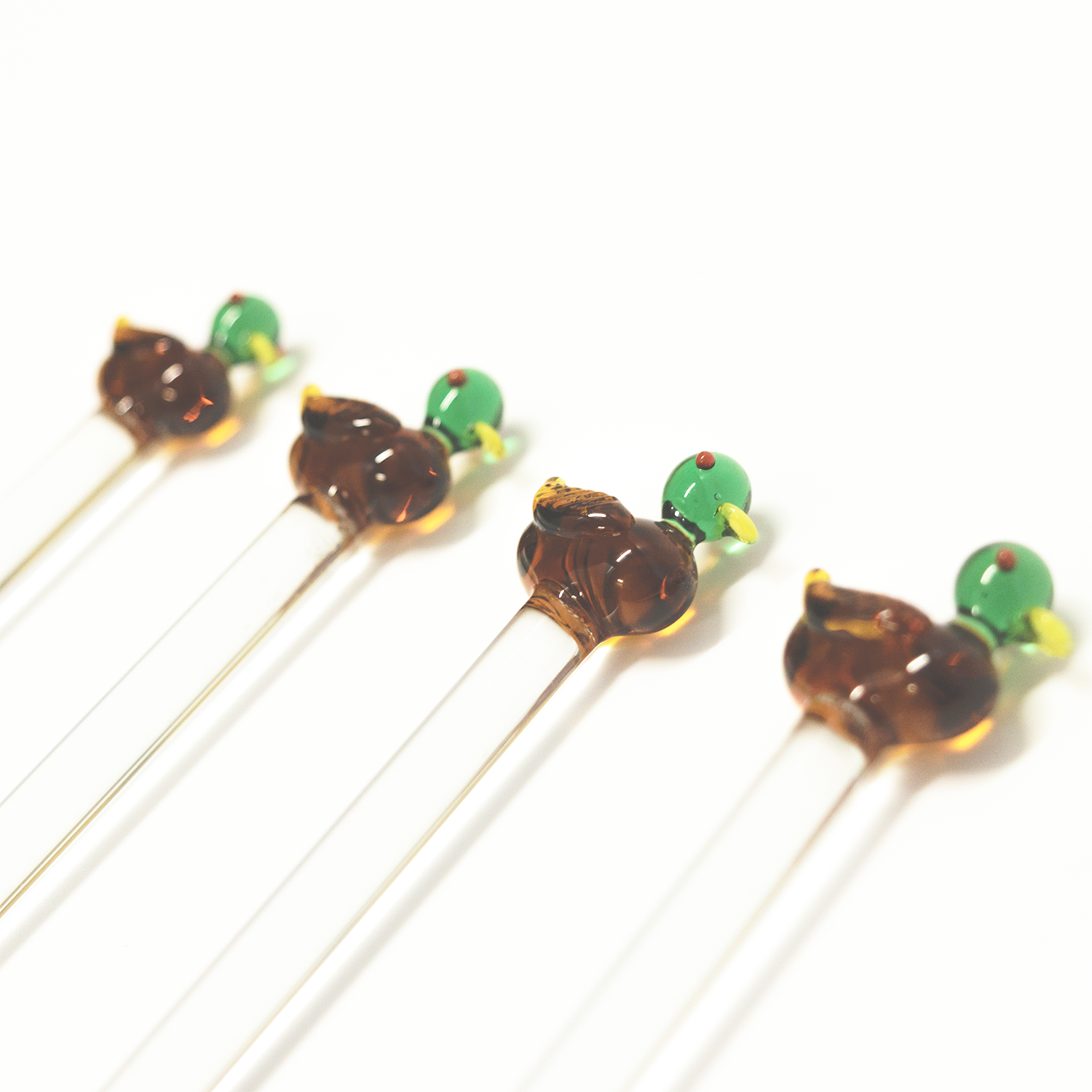 M&K Vintage - Mallard Swizzle Sticks (1970s)