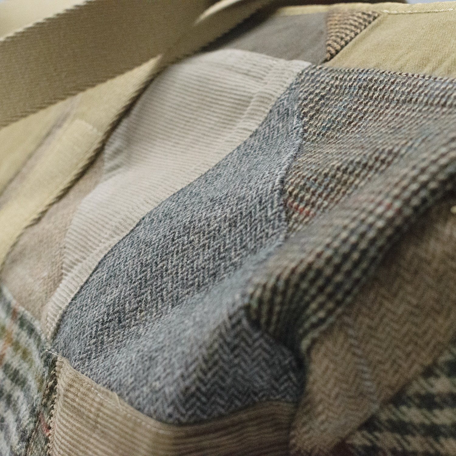 Original Patch Wool & Suede Weekender Bag (Limited Edition)