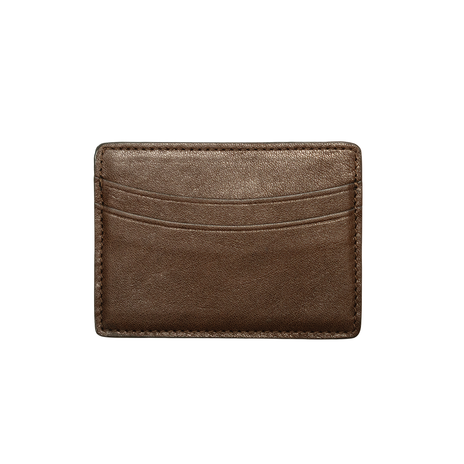 Brown French Calf Card Case
