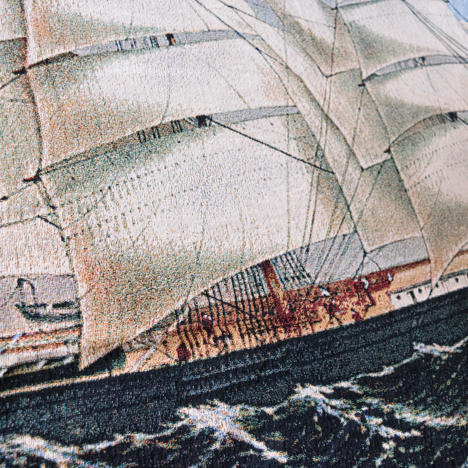 Three Brothers Clipper (1875) Woven Blanket