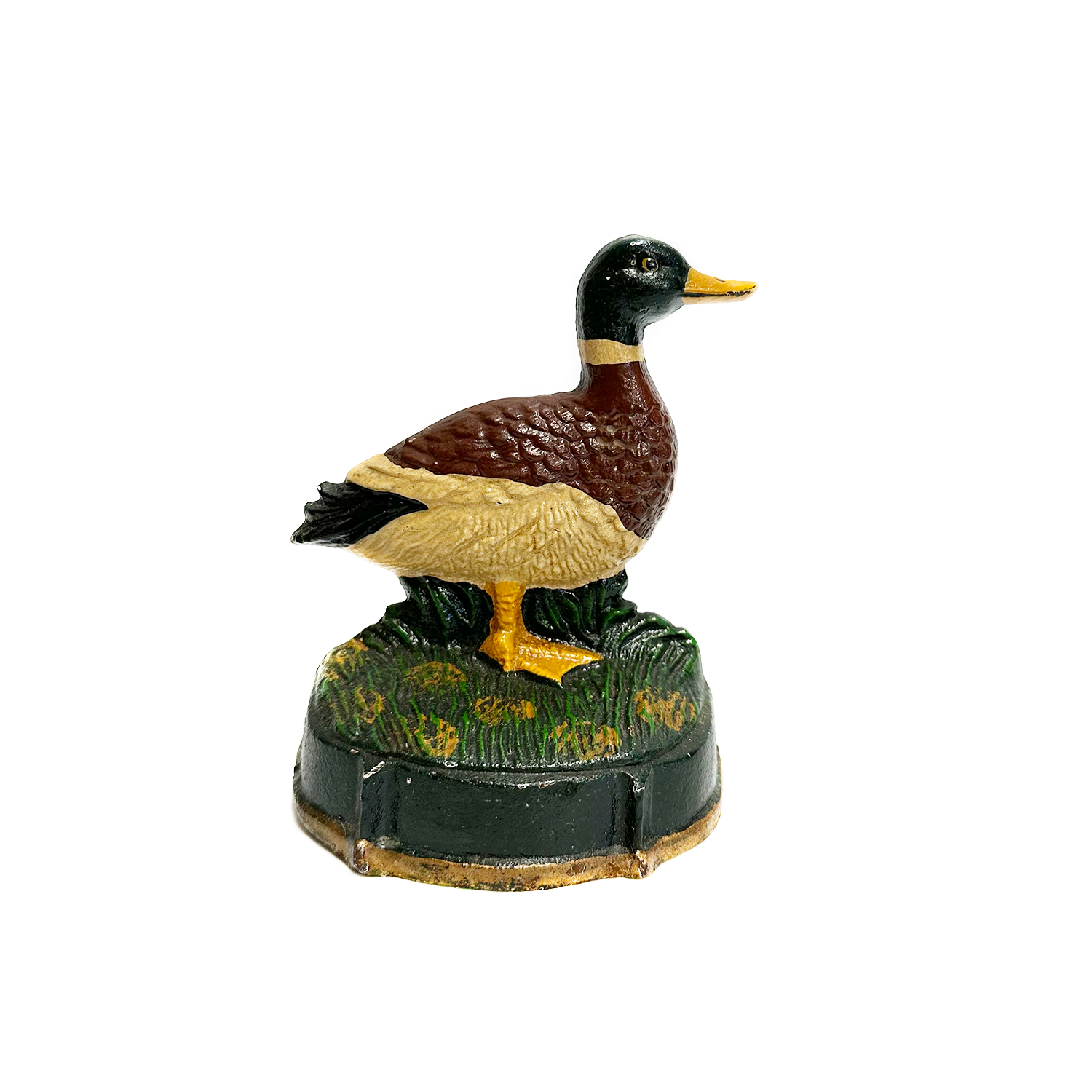 M&K Vintage - Mallard Cast Iron Door Stop (1970s)
