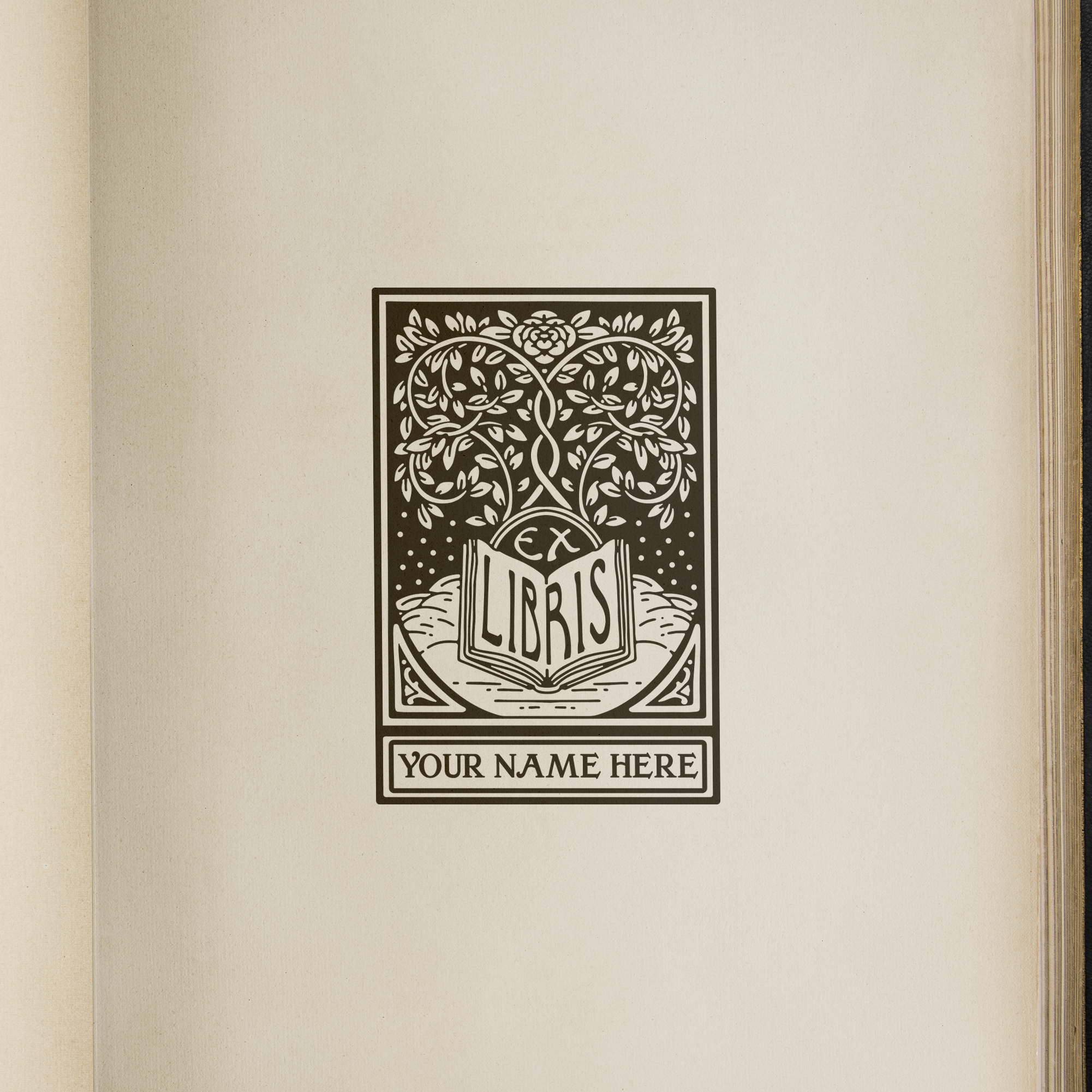 Personalized Bookplate