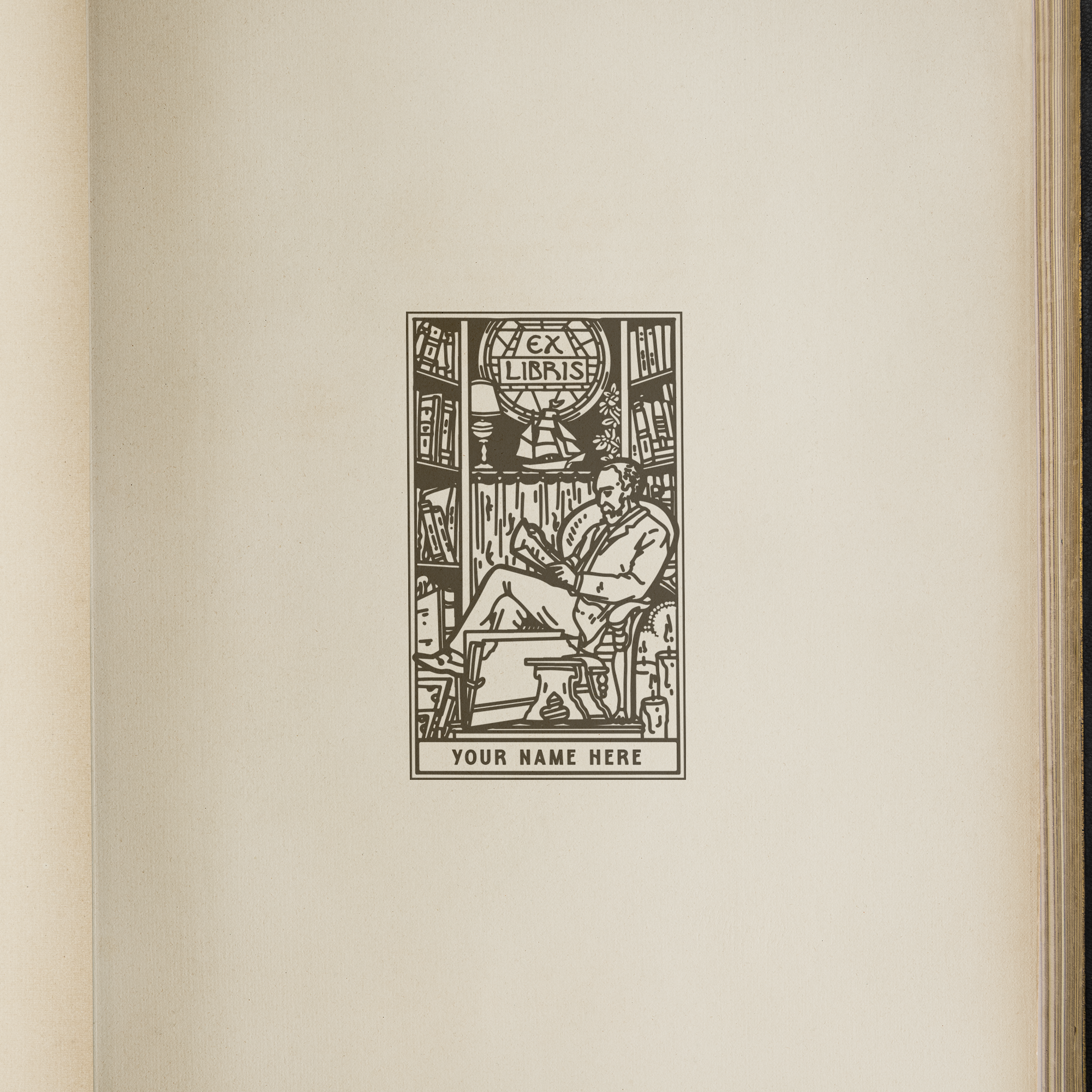 Personalized Bookplate