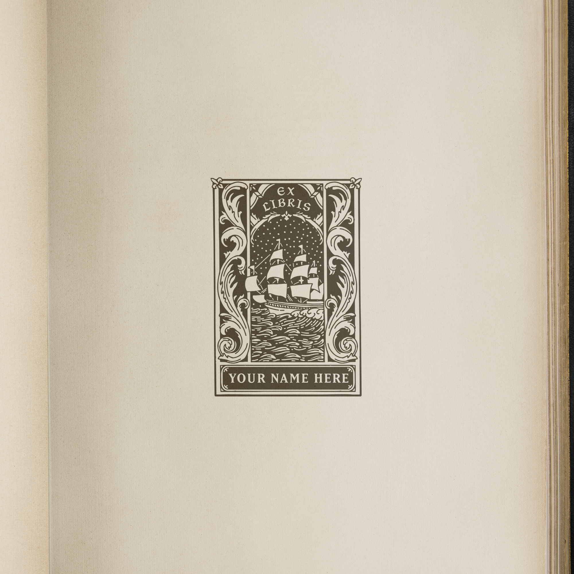 Personalized Bookplate