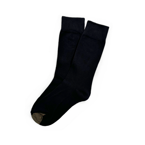 Black Classic Dress Socks
