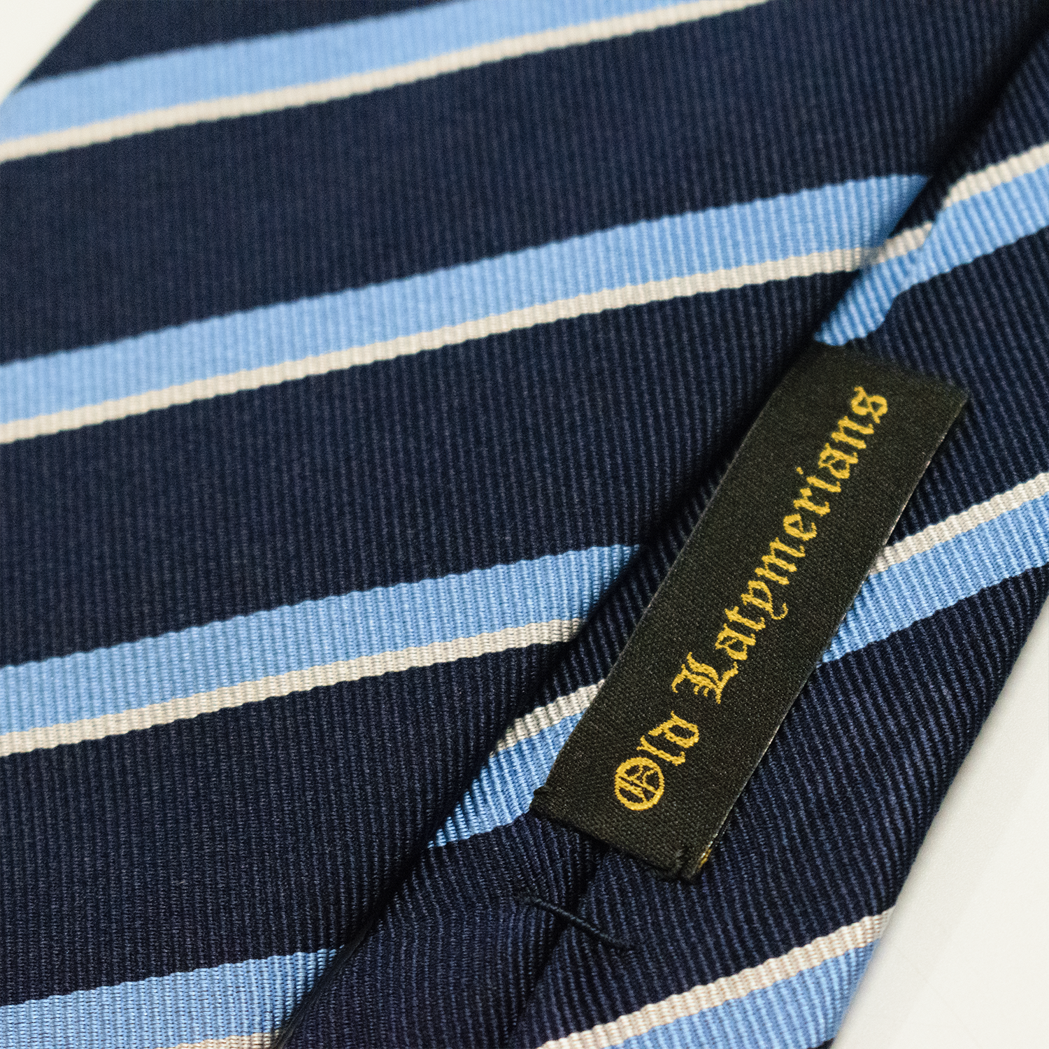 Navy / Blue / Silver Regimental Tie - Old Latymerians