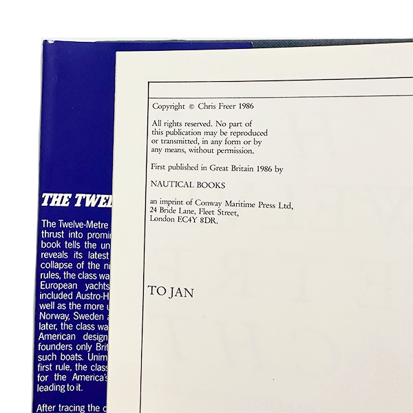M&K Vintage - The Twelve-Metre Yacht (1986)